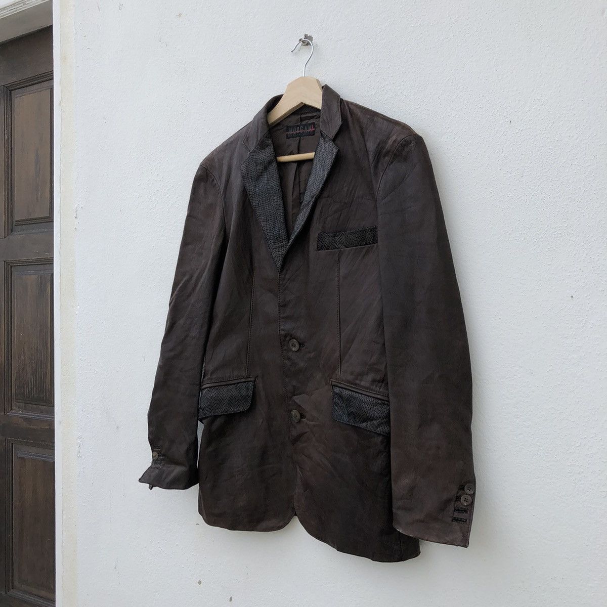 Japanese Brand × Morgan Homme SOFT LEATHER JACKET MORGAN HOMME Size US M / EU 48-50 / 2 - 2 Thumbnail