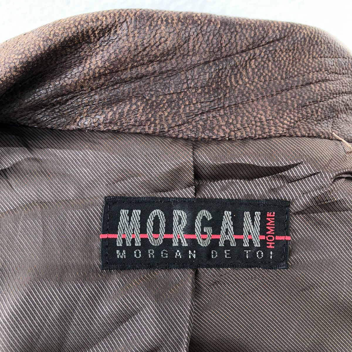 Japanese Brand × Morgan Homme SOFT LEATHER JACKET MORGAN HOMME Size US M / EU 48-50 / 2 - 10 Thumbnail