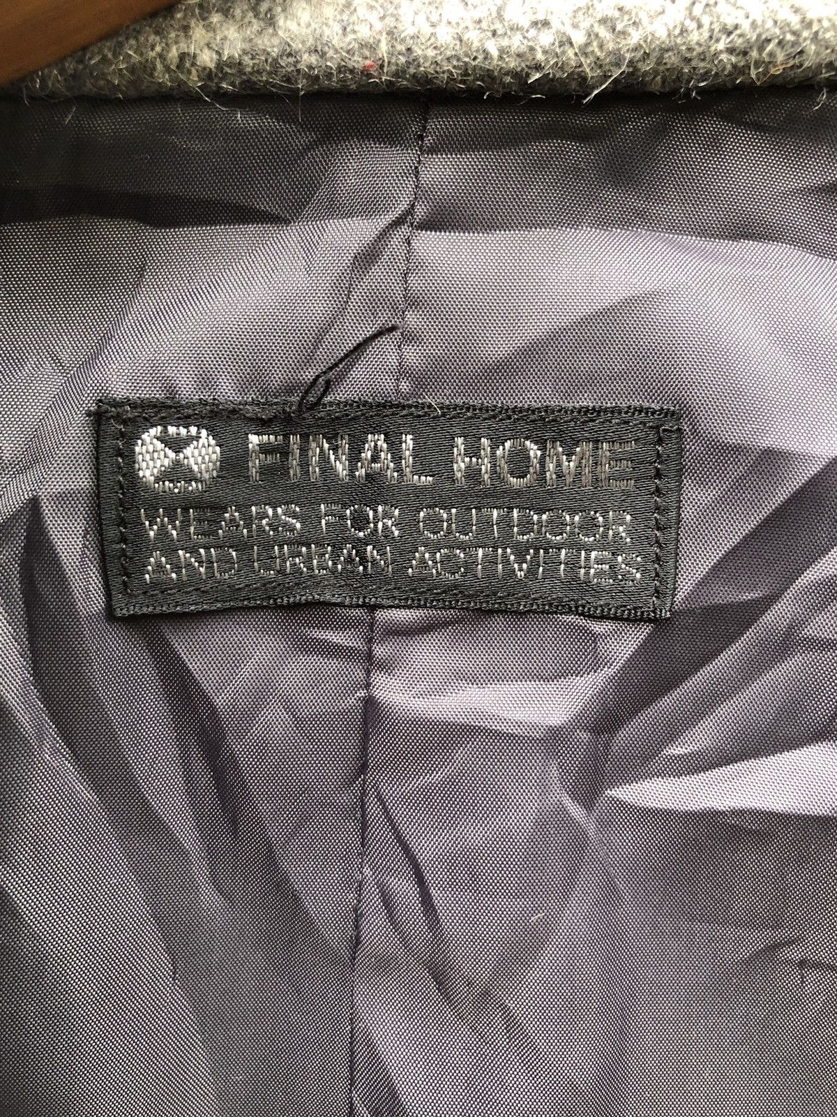 Final Home Final Home Seditioaries Pullover Wool zip up Jackets Size US S / EU 44-46 / 1 - 8 Thumbnail