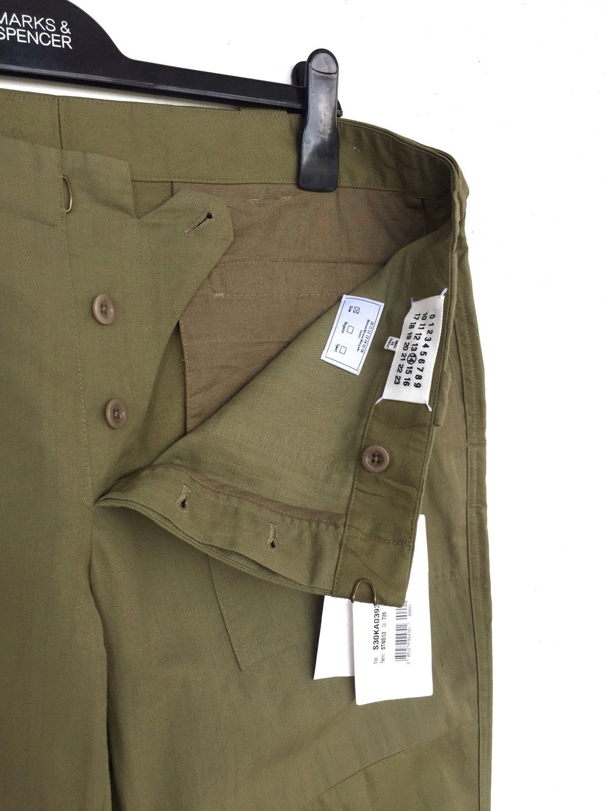 Maison Margiela GRAIL🔥NWT Margiela Artisanal Patchwork Hybrid Pant Size US 36 / EU 52 - 8 Thumbnail