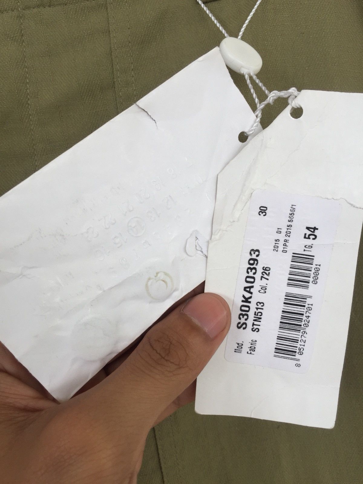 Maison Margiela GRAIL🔥NWT Margiela Artisanal Patchwork Hybrid Pant Size US 36 / EU 52 - 12 Thumbnail