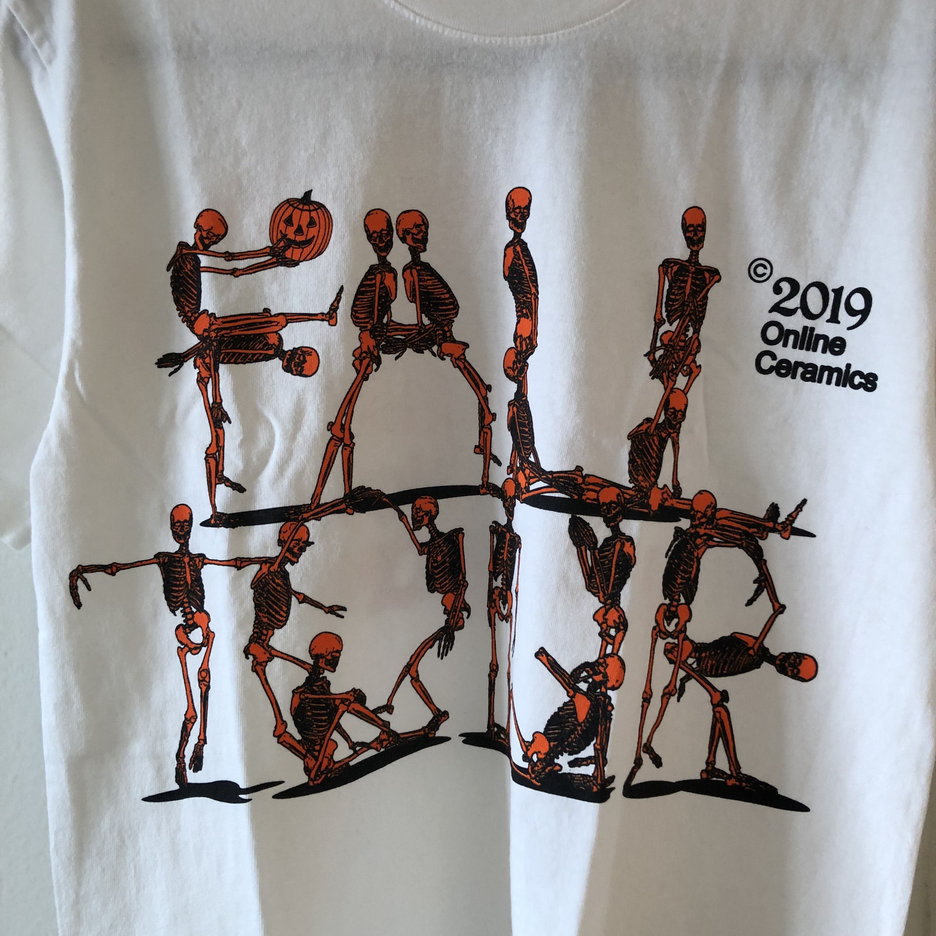 Online Ceramics Online Ceramics Skeleton Tee Size US S / EU 44-46 / 1 - 2 Thumbnail