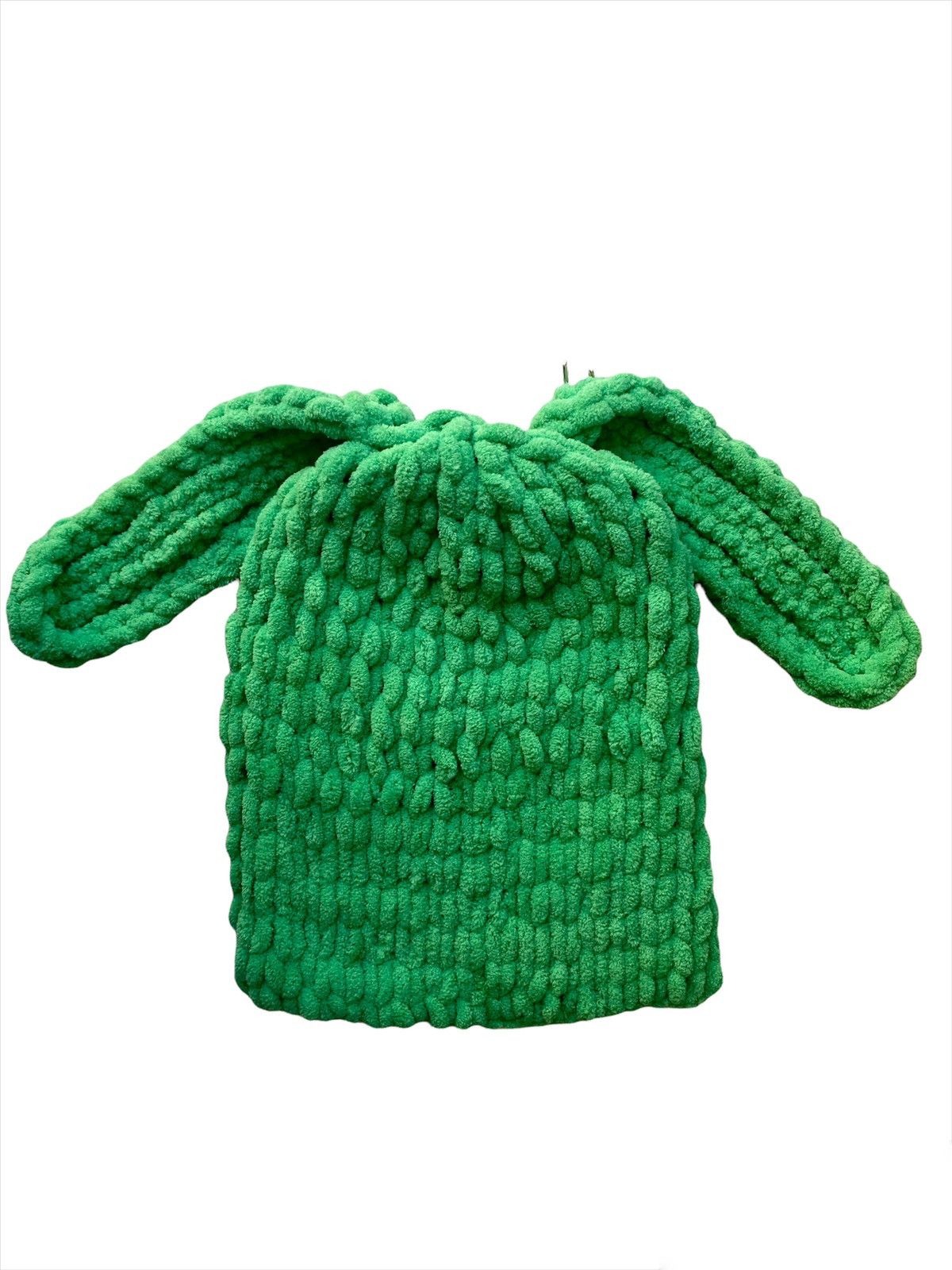Handmade Handmade Knitted Balaclava Ski Mask Bunny Rabbit Style Size ONE SIZE - 3 Thumbnail