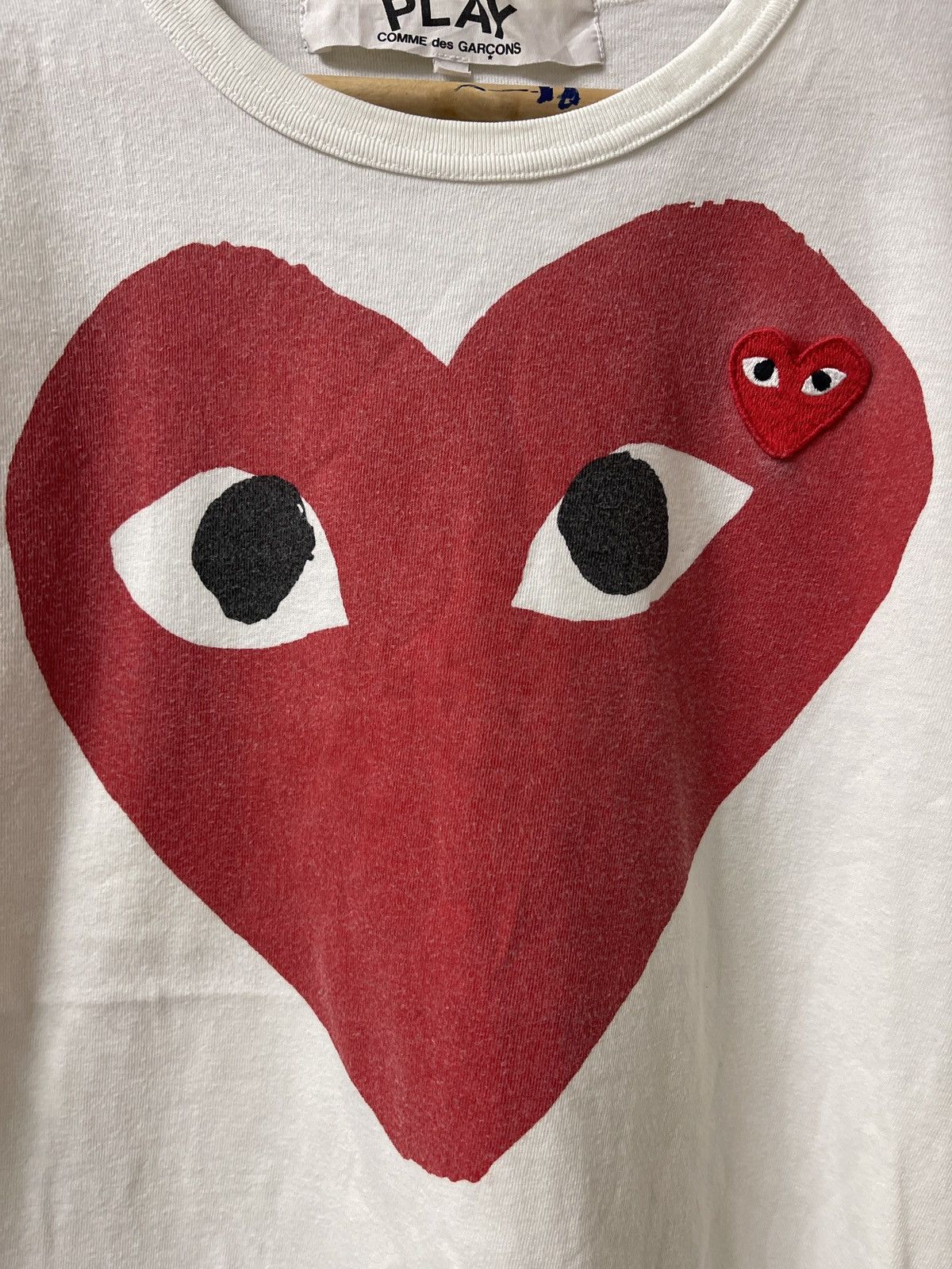 Comme des Garcons VINTAGE PLAY COMME DES GARCONS HEART VERY RARE Size US M / EU 48-50 / 2 - 2 Thumbnail