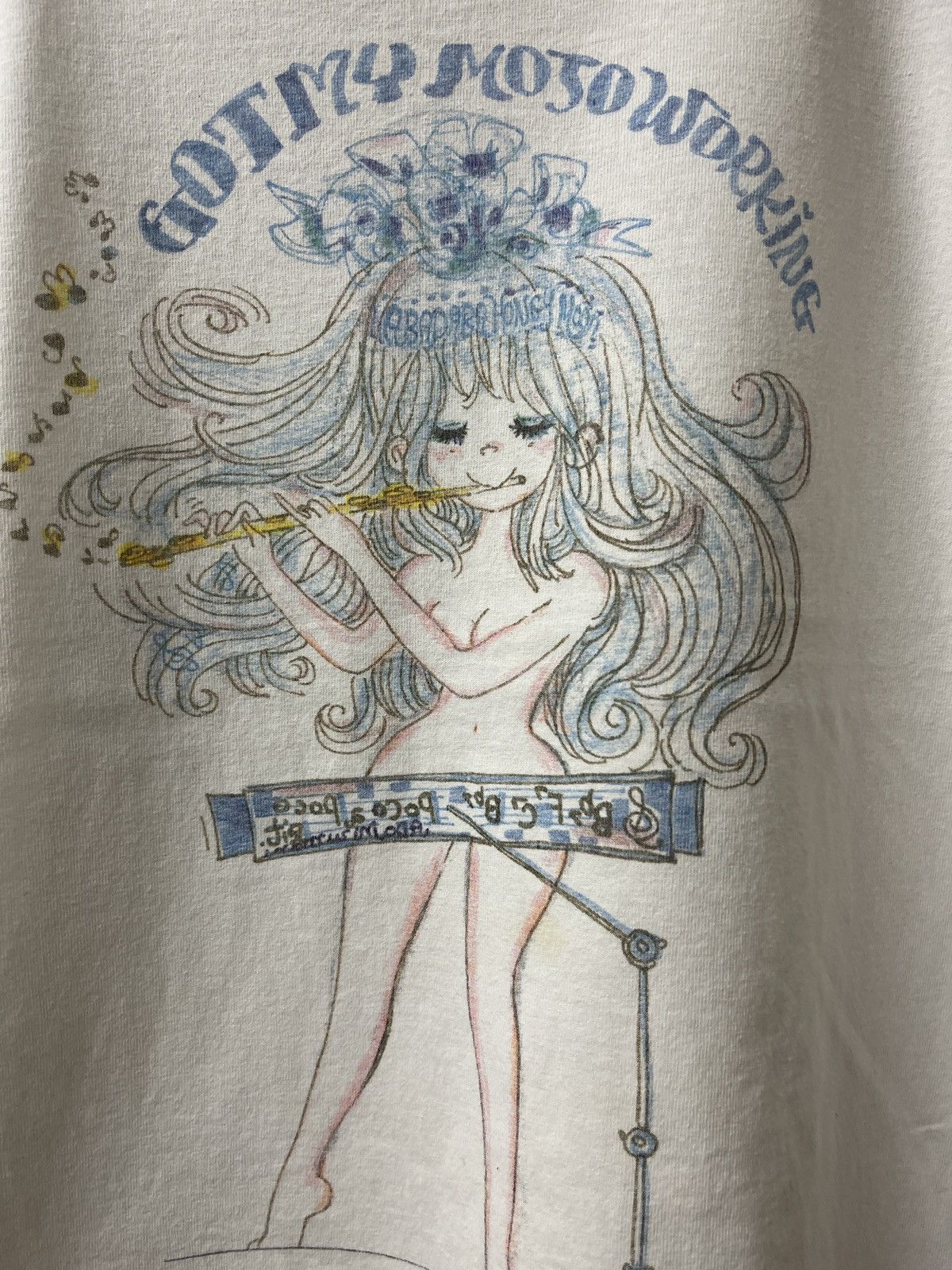 Anime VINTAGE ANIME ADO MIZUMORI PHOTO TEE VERY RARE Size ONE SIZE - 2 Thumbnail