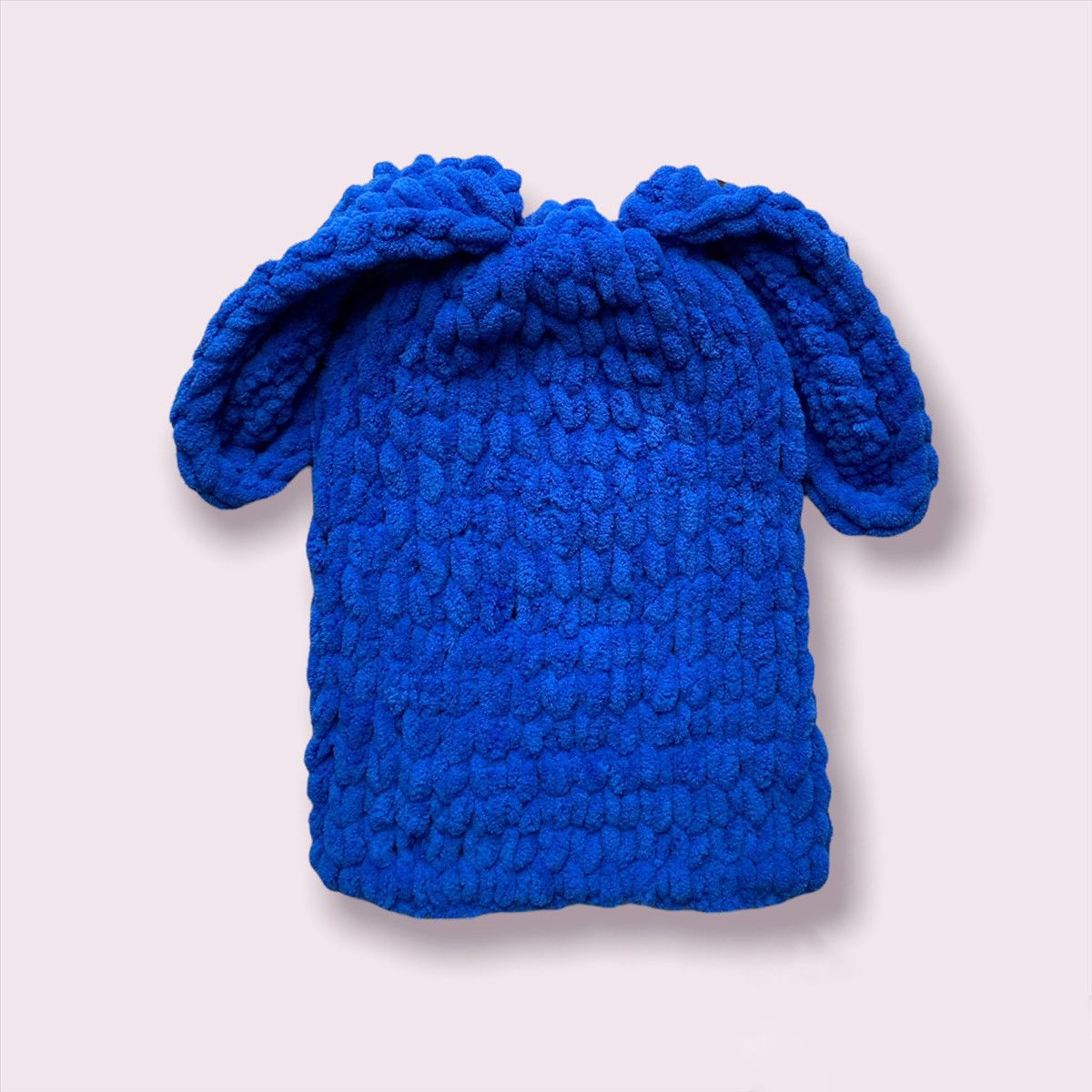 Handmade × Japanese Brand Handmade Knitted Balaclava Ski Mask Bunny Playboy Style Size ONE SIZE - 6 Thumbnail