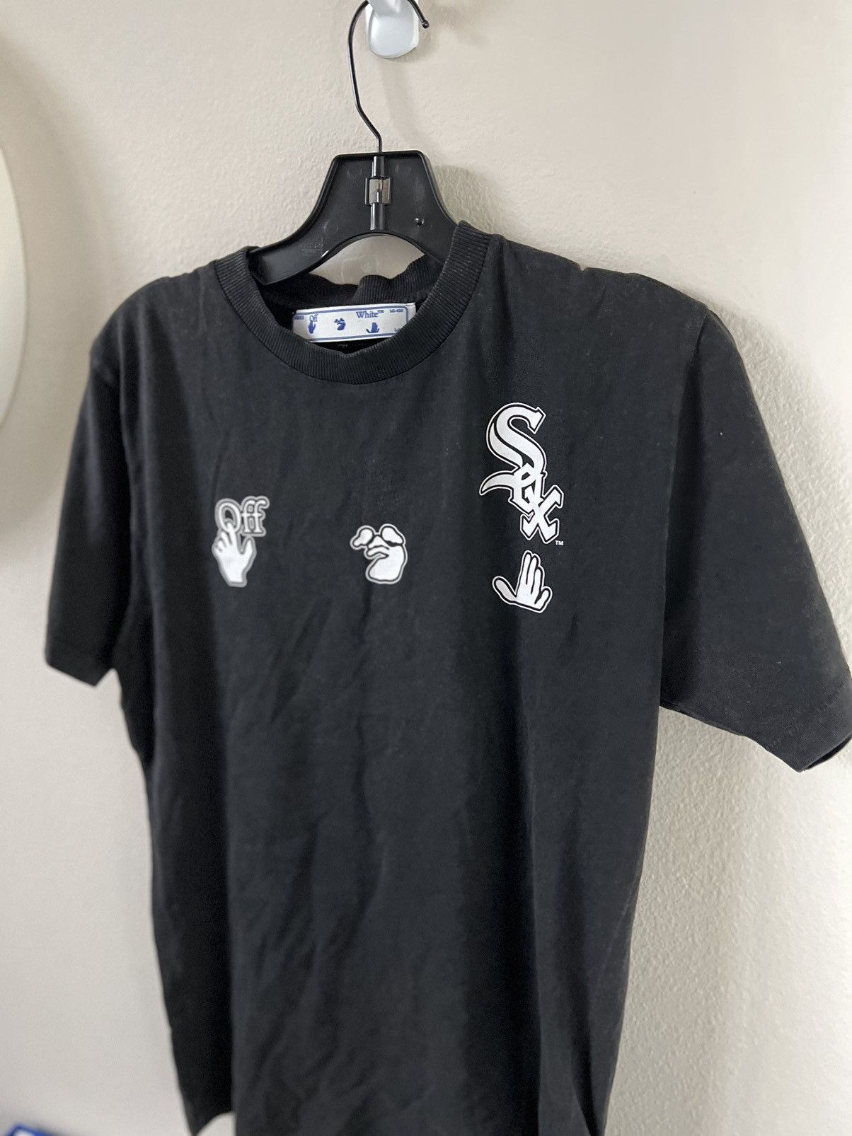 MLB × Off-White Off-White MLB White Sox embroidered t-shirt Size US S / EU 44-46 / 1 - 3 Thumbnail