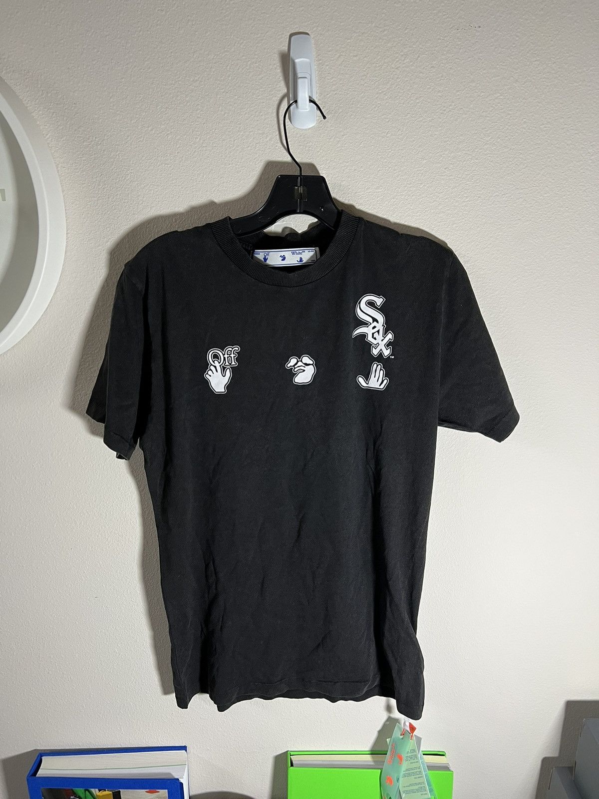 MLB × Off-White Off-White MLB White Sox embroidered t-shirt Size US S / EU 44-46 / 1 - 1 Thumbnail