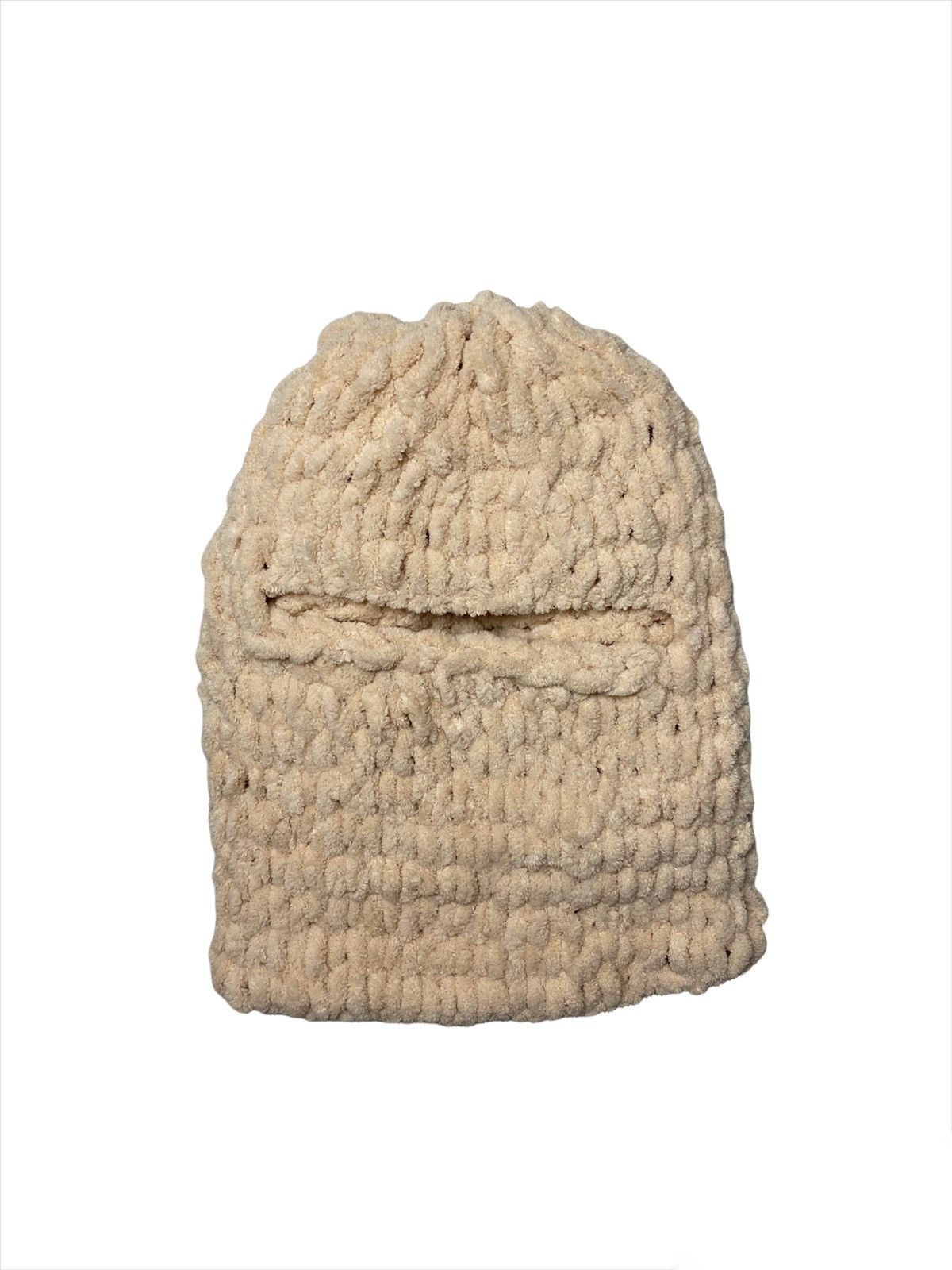 Handmade × Japanese Brand Handmade Knitted Balaclava Ski Mask Bunny Rabbit Style Size ONE SIZE - 2 Thumbnail