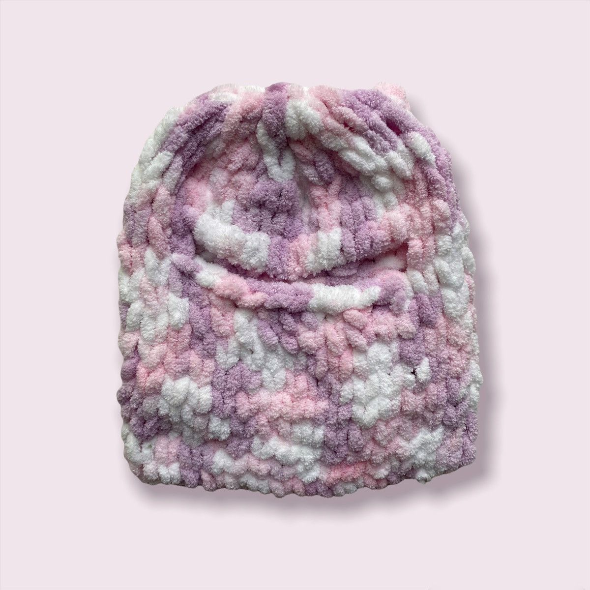 Handmade Handmade Knitted Balaclava Ski Mask Bunny Teddy Bear Style Size ONE SIZE - 2 Thumbnail