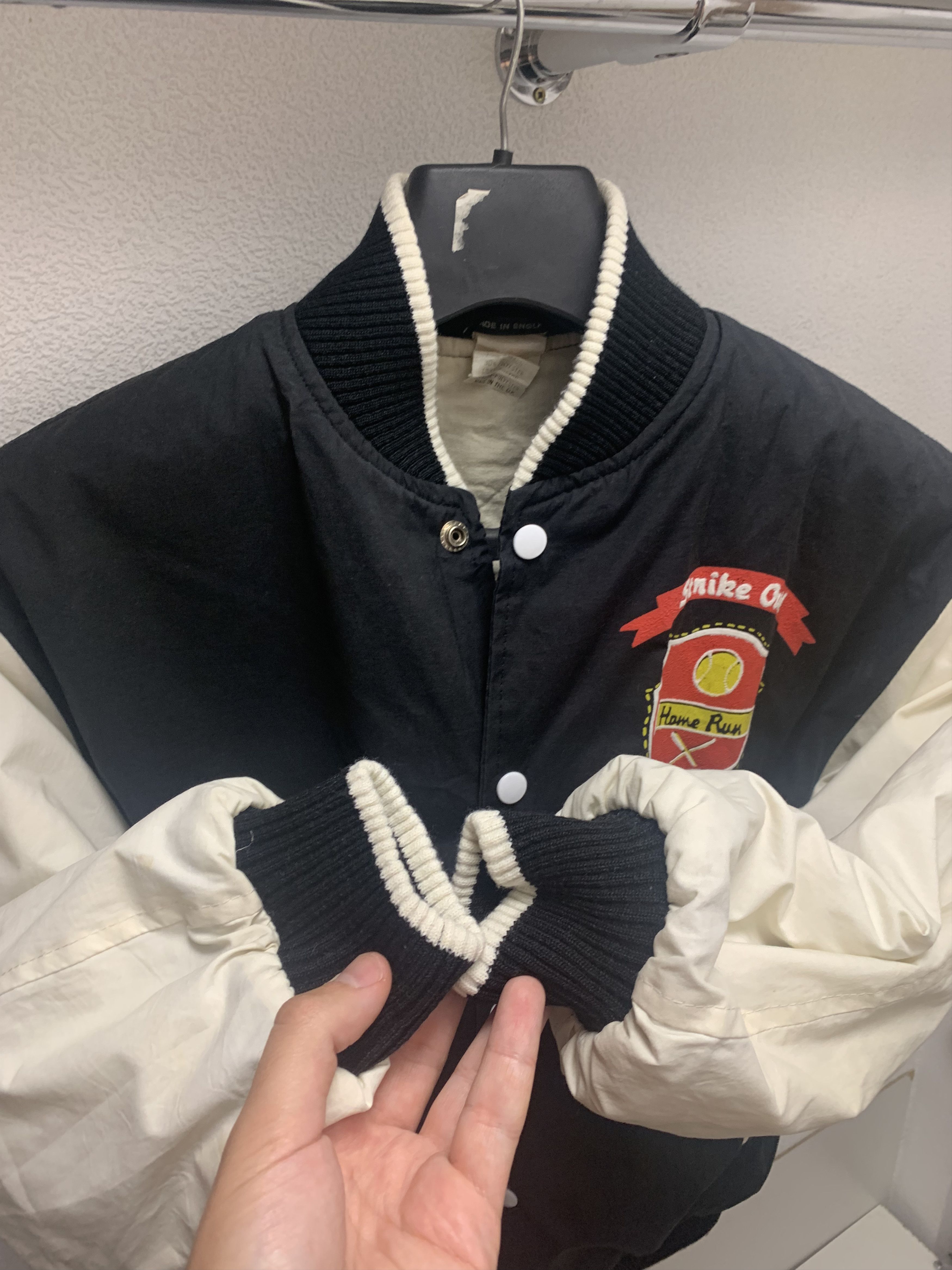 Japanese Brand Strike out vintage bomber jacket big logo S size Japanes Size US S / EU 44-46 / 1 - 8 Thumbnail