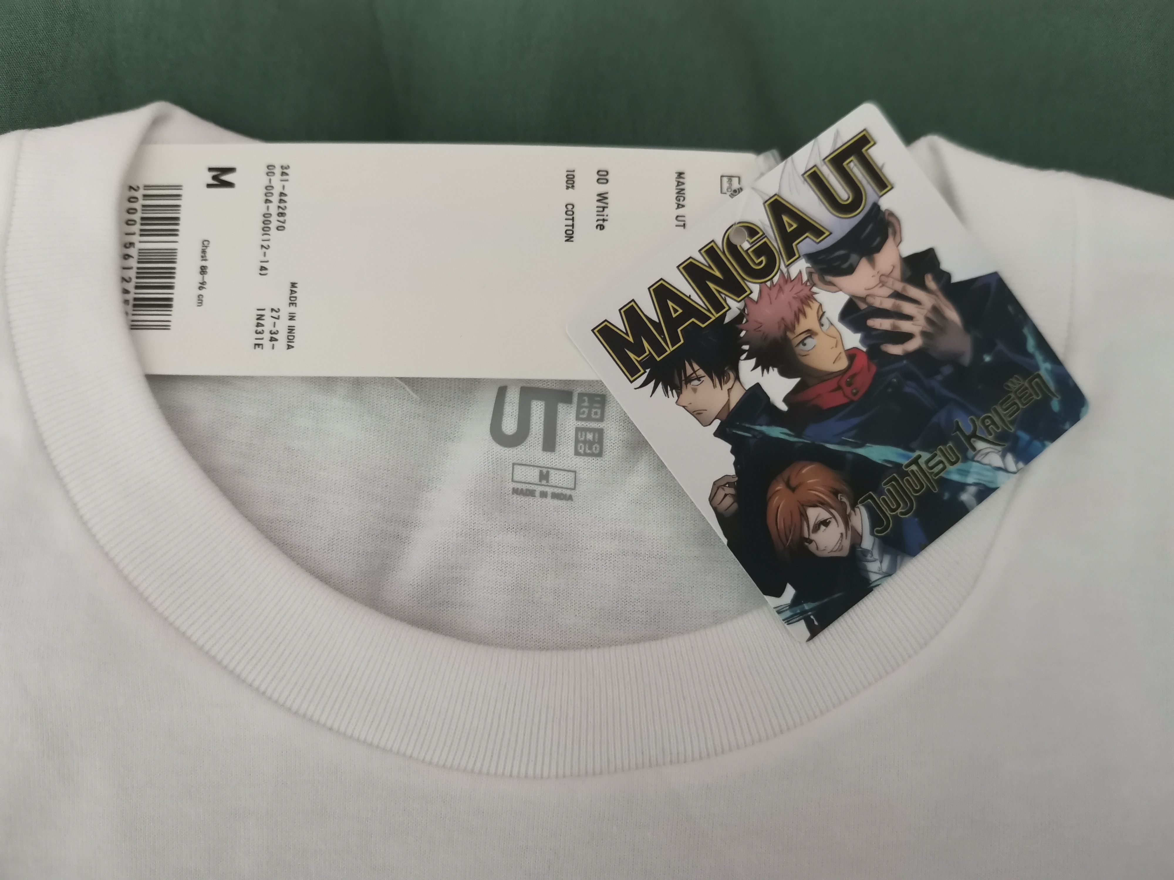 Anime Jujutsu Kaisen Japan Anime Manga Tee Akira Bleach Size US M / EU 48-50 / 2 - 3 Thumbnail