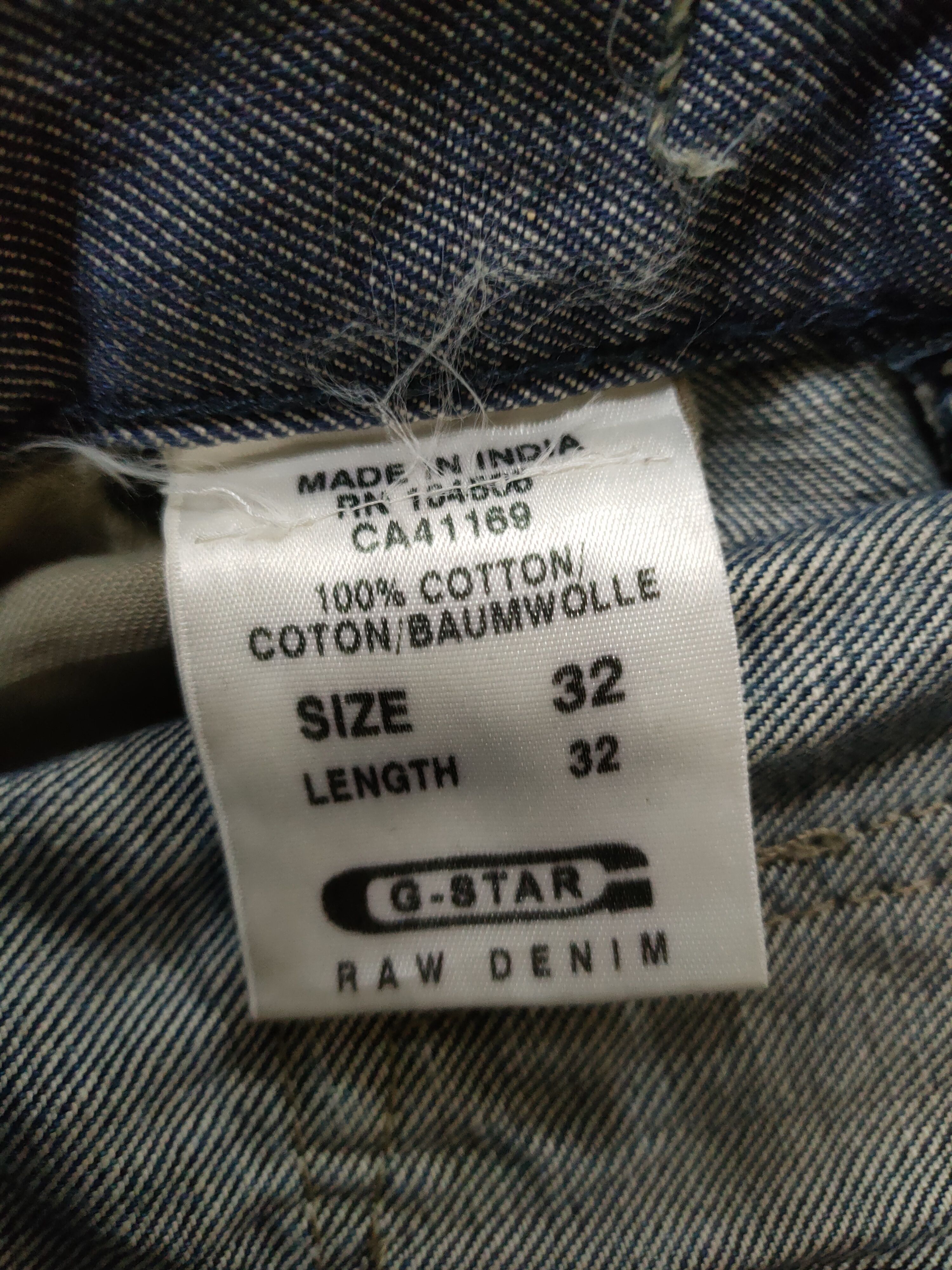 G-Star ❎ G STAR RAW DENIM JEANS Size US 32 / EU 48 - 7 Thumbnail