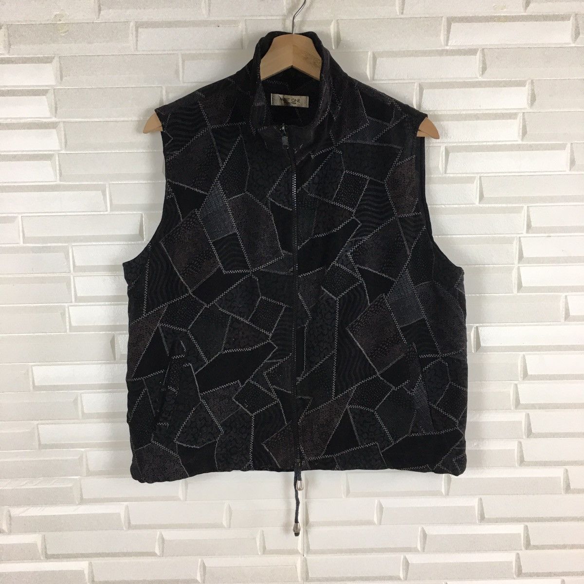 Patchwork Design Japanese Brand Vest