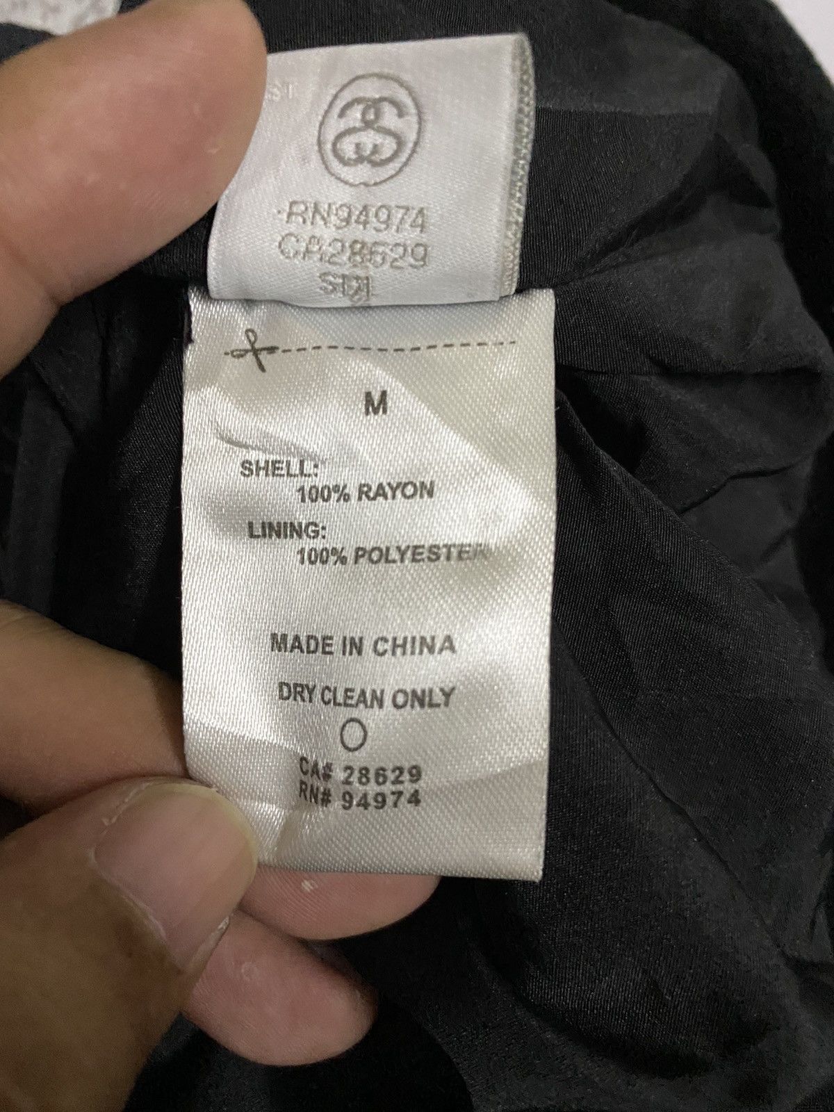 Stussy Stussy Crop Top Bomber Style Jacket Size US S / EU 44-46 / 1 - 8 Thumbnail