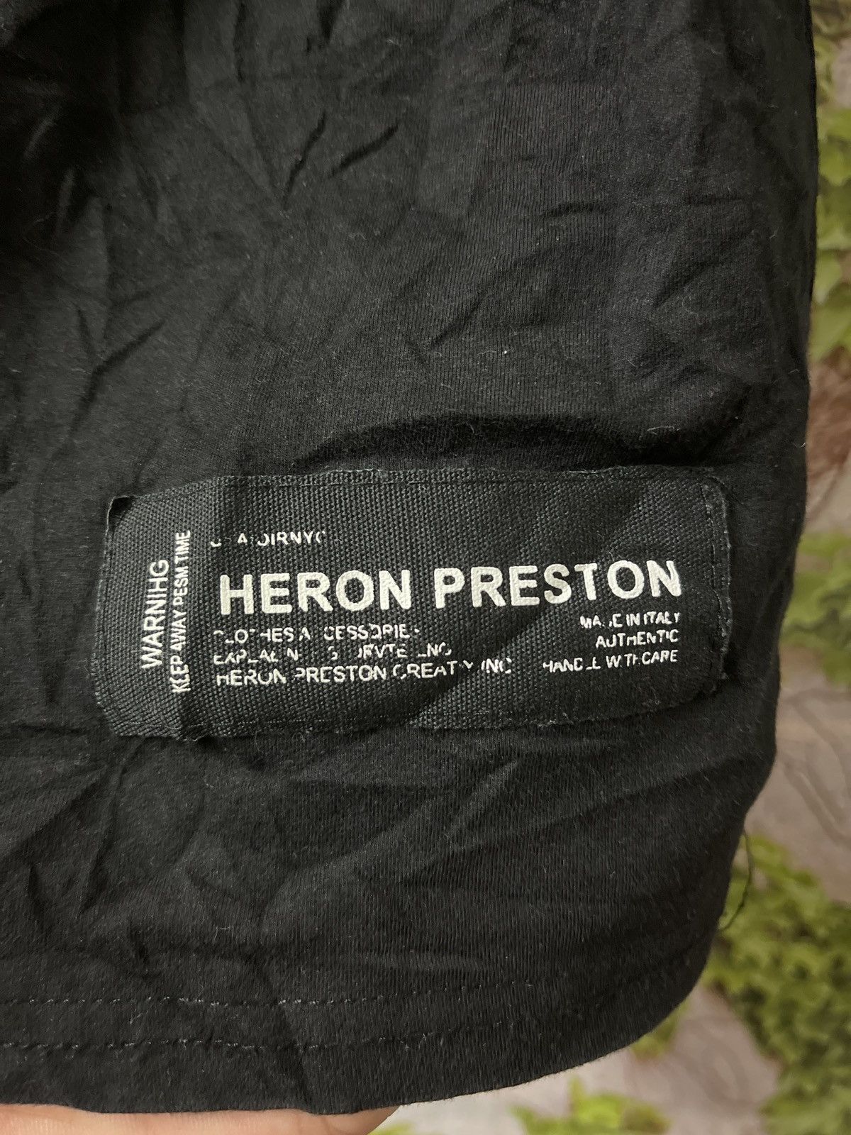 Heron Preston VINTAGE HERON PRESTON ITALIAN DESIGNER VERY RARE Size M / US 6-8 / IT 42-44 - 4 Thumbnail