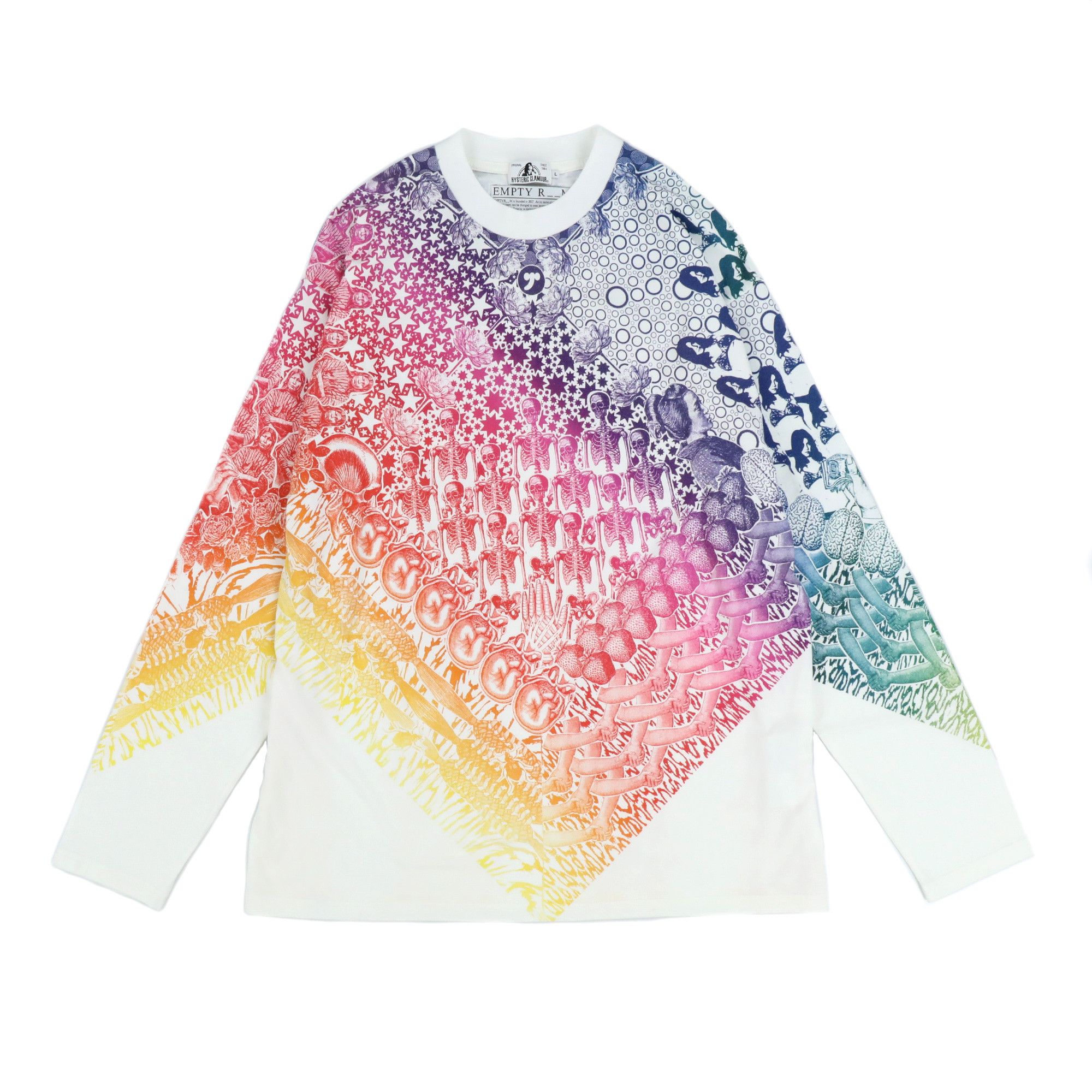 Hysteric Glamour HYS MANDARA T-SHIRT Size US XL / EU 56 / 4 - 1 Thumbnail
