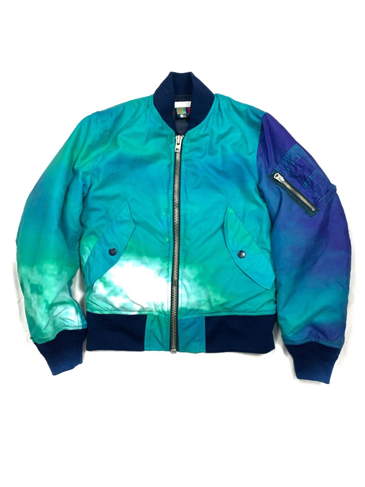 image of Facetasm Ma-1 Bomber Jacket, Men's (Size Small)