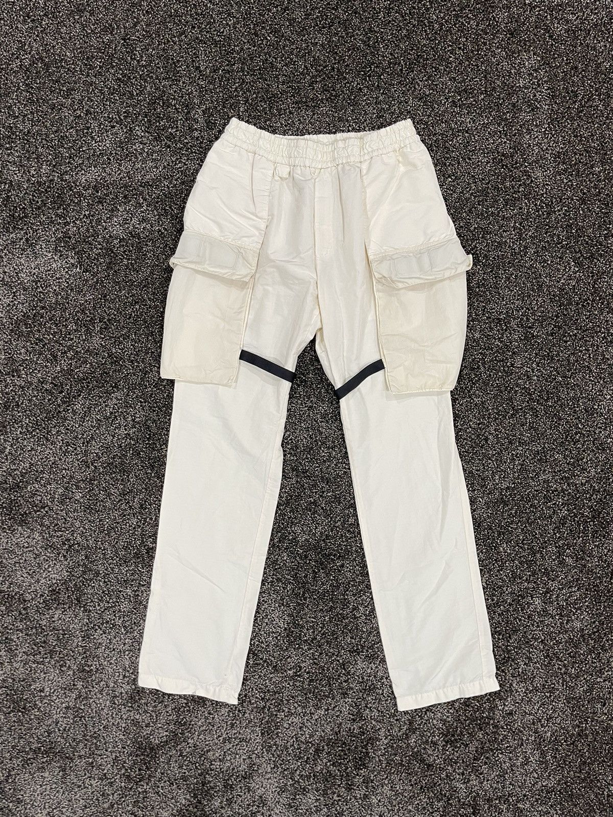 Alyx 1017 Alyx 9SM Cream Nylon Holster Cargo Trouser Pants Size US 36 / EU 52 - 1 Thumbnail