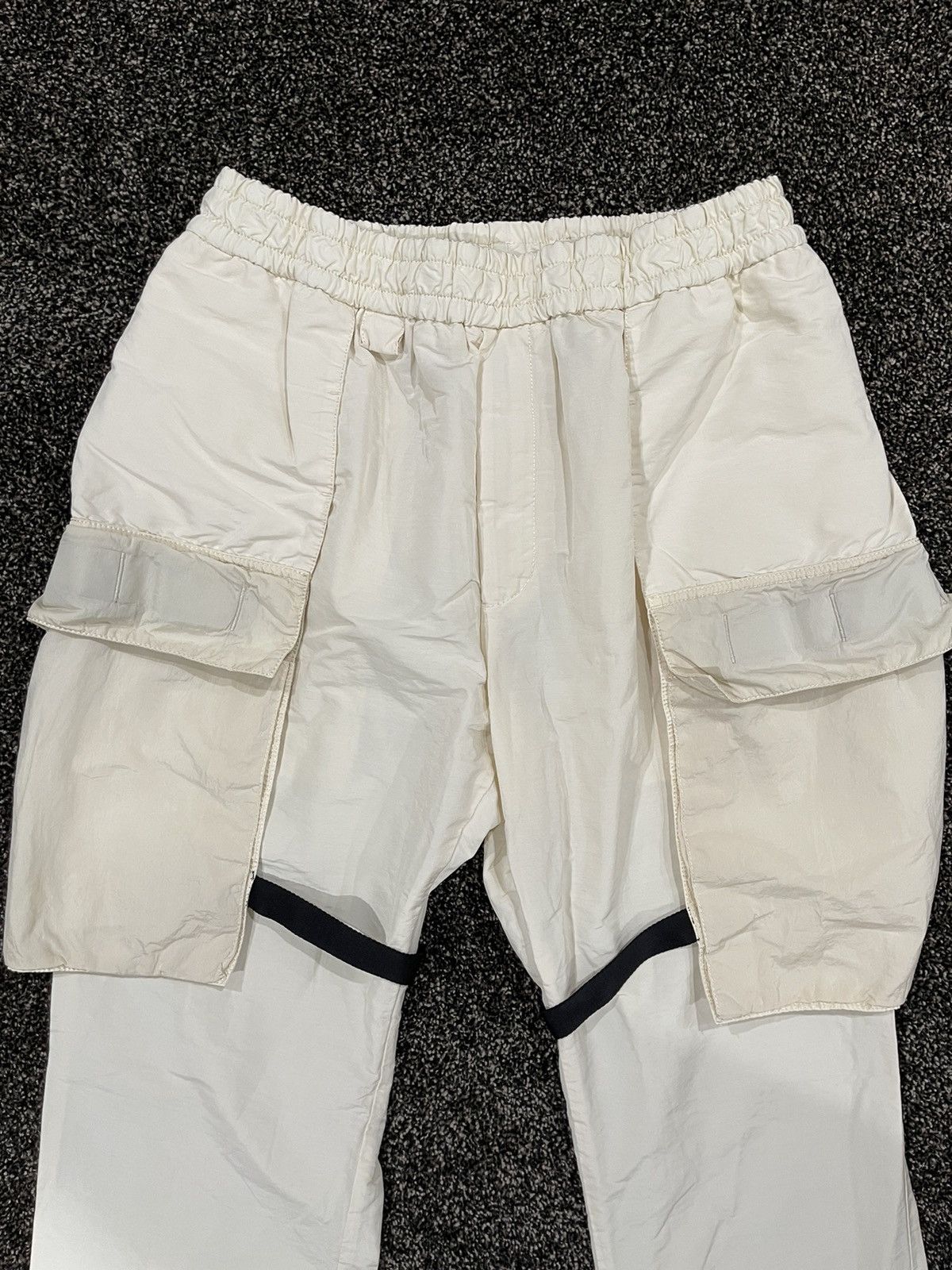 Alyx 1017 Alyx 9SM Cream Nylon Holster Cargo Trouser Pants Size US 36 / EU 52 - 4 Thumbnail