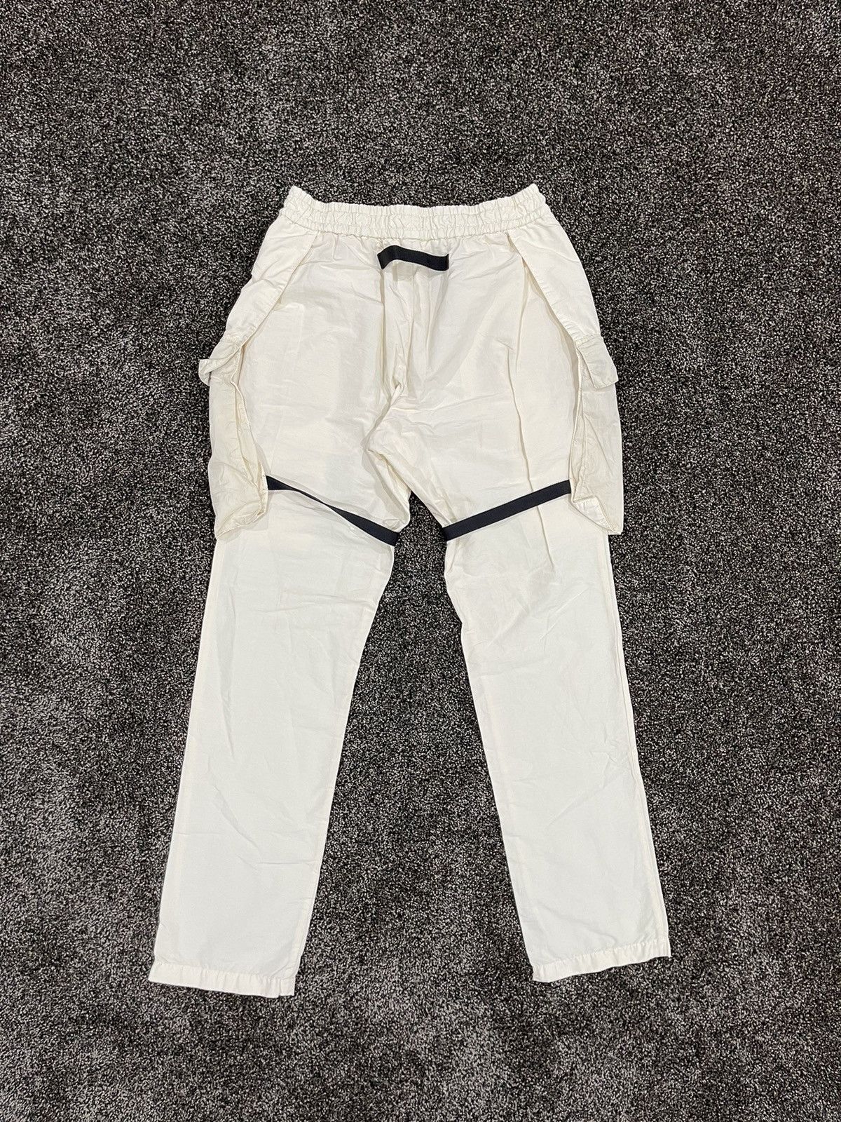 Alyx 1017 Alyx 9SM Cream Nylon Holster Cargo Trouser Pants Size US 36 / EU 52 - 2 Thumbnail