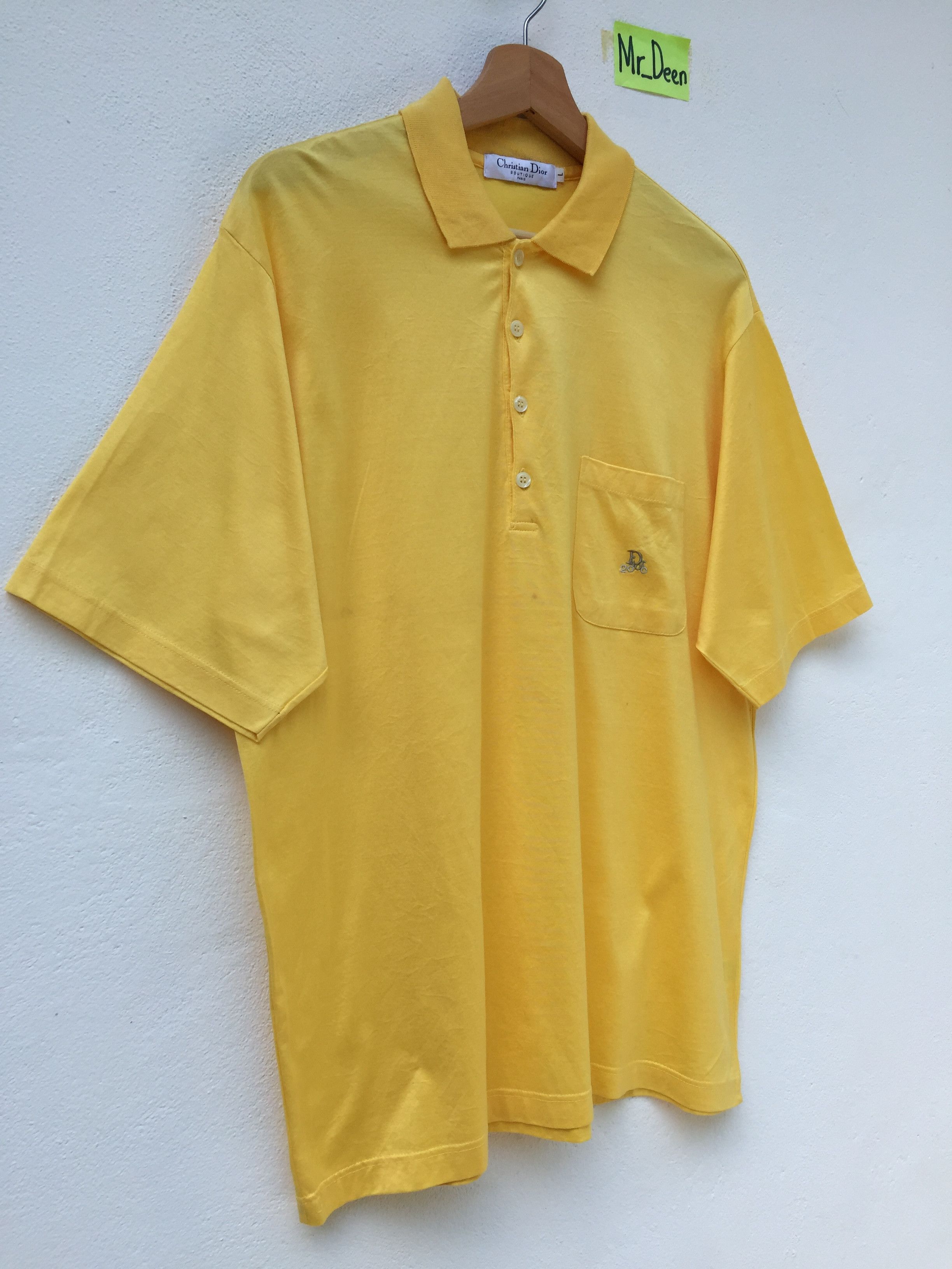 Christian Dior Monsieur Rare vintage Christian Dior 2000 Polo Shirts Size US L / EU 52-54 / 3 - 4 Thumbnail