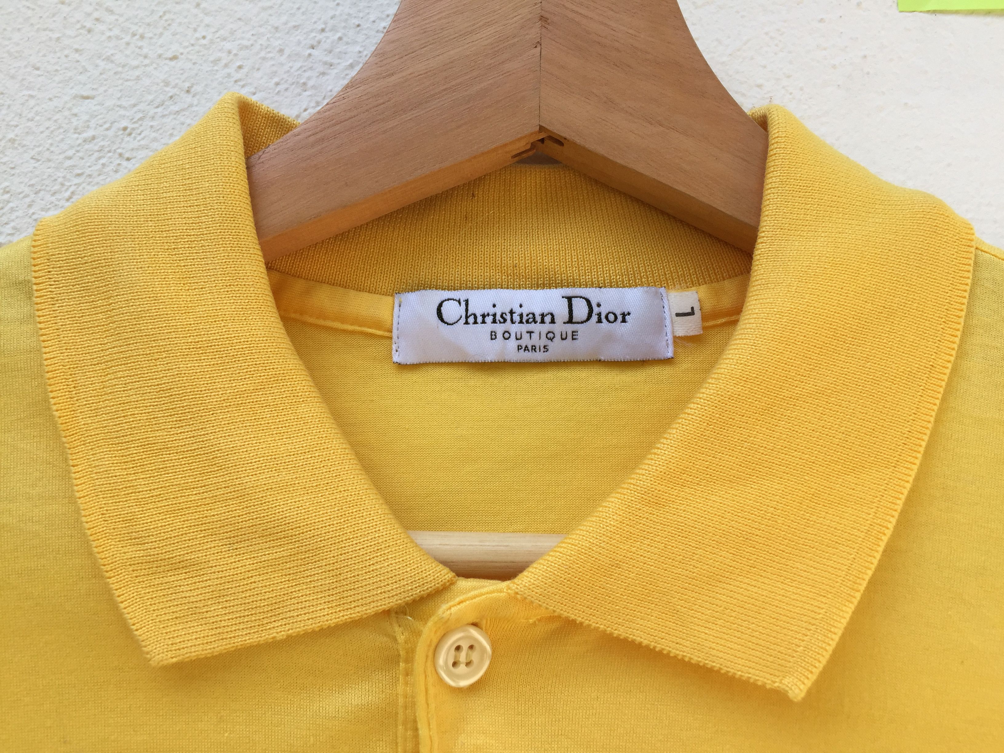 Christian Dior Monsieur Rare vintage Christian Dior 2000 Polo Shirts Size US L / EU 52-54 / 3 - 7 Thumbnail