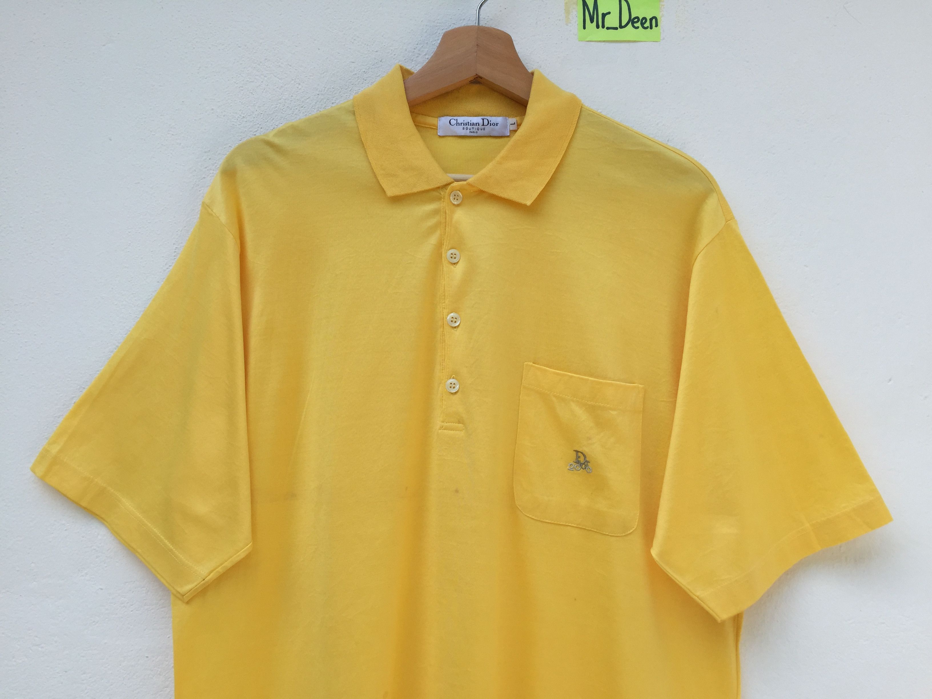 Christian Dior Monsieur Rare vintage Christian Dior 2000 Polo Shirts Size US L / EU 52-54 / 3 - 1 Thumbnail