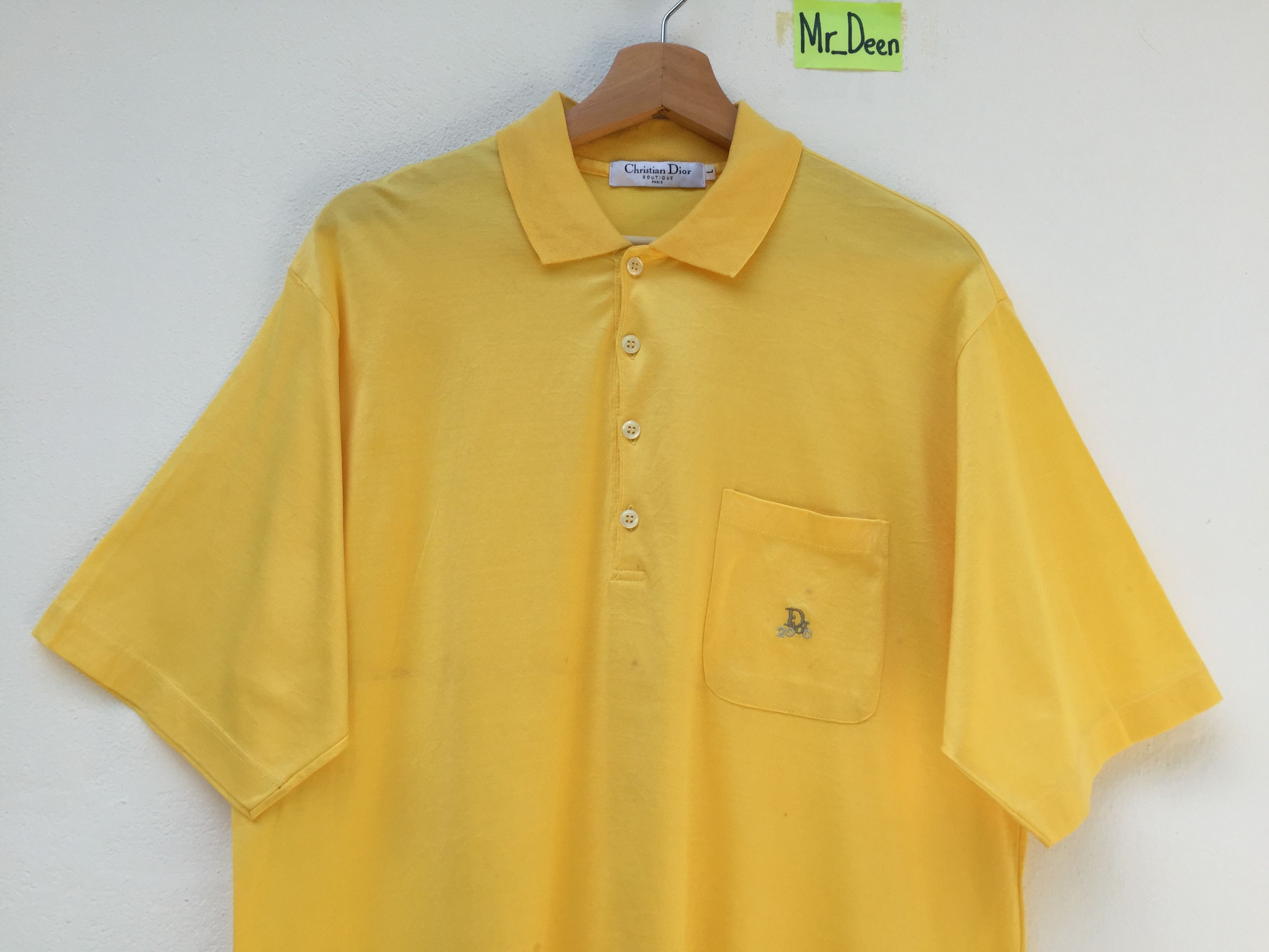 Christian Dior Monsieur Rare vintage Christian Dior 2000 Polo Shirts Size US L / EU 52-54 / 3 - 8 Thumbnail