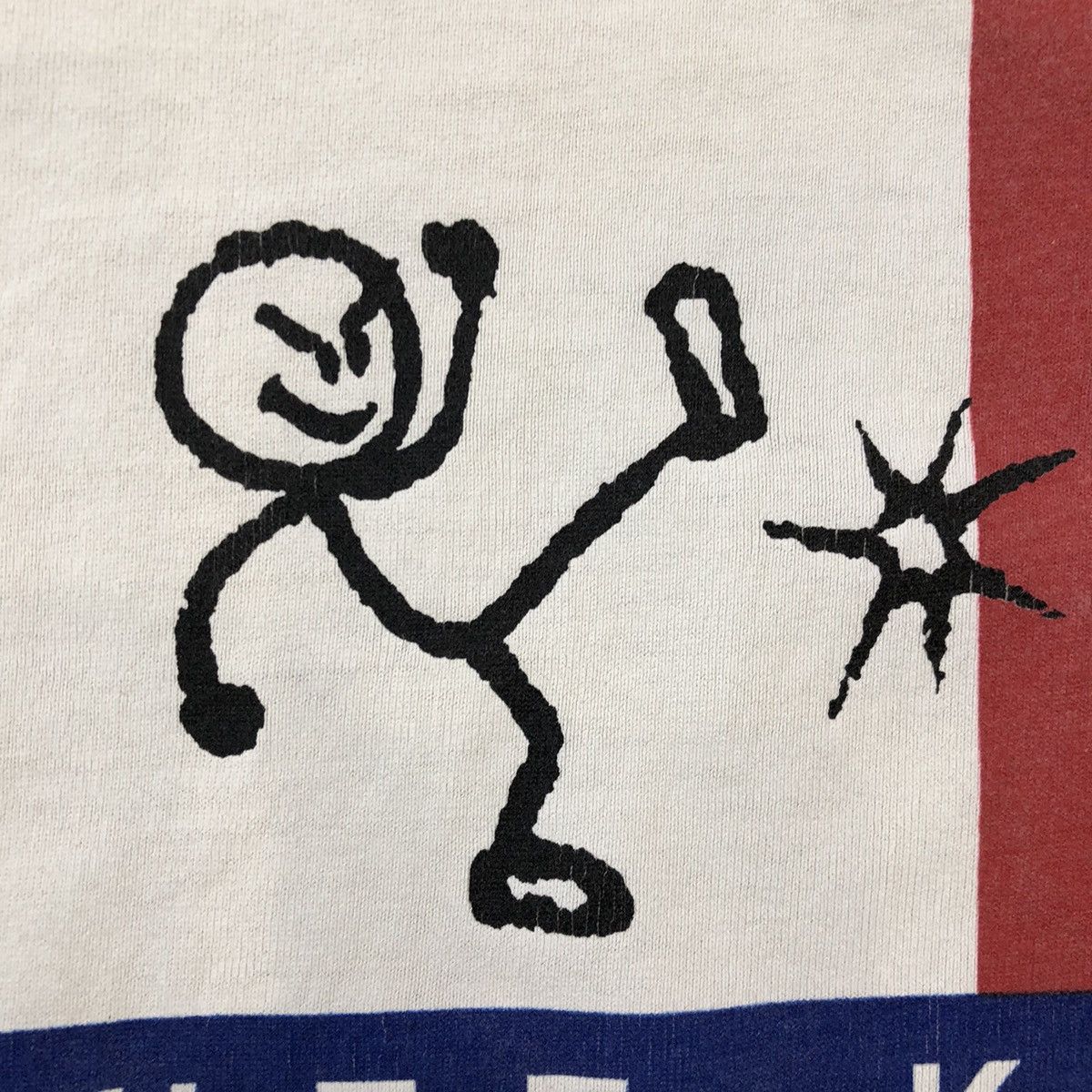 Vintage Vintage 90s Tommy T Shirt Butt Kicker Parody Tee Size US L / EU 52-54 / 3 - 3 Thumbnail