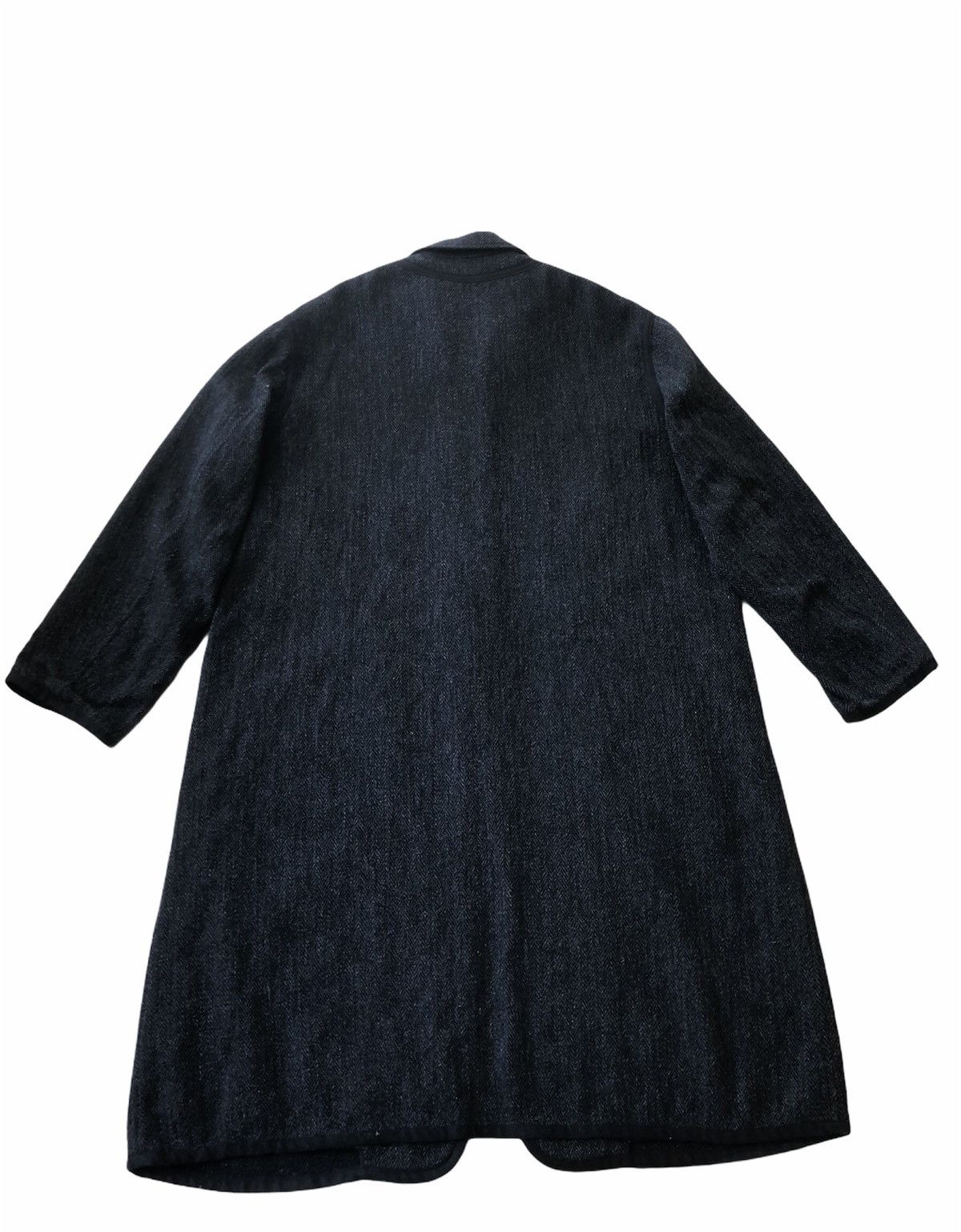 Yohji Yamamoto 🔥FREE SHIPPING🚀ARCHIVE Houndstooth Yohji Yamamoto Long Coat Size US XL / EU 56 / 4 - 5 Thumbnail