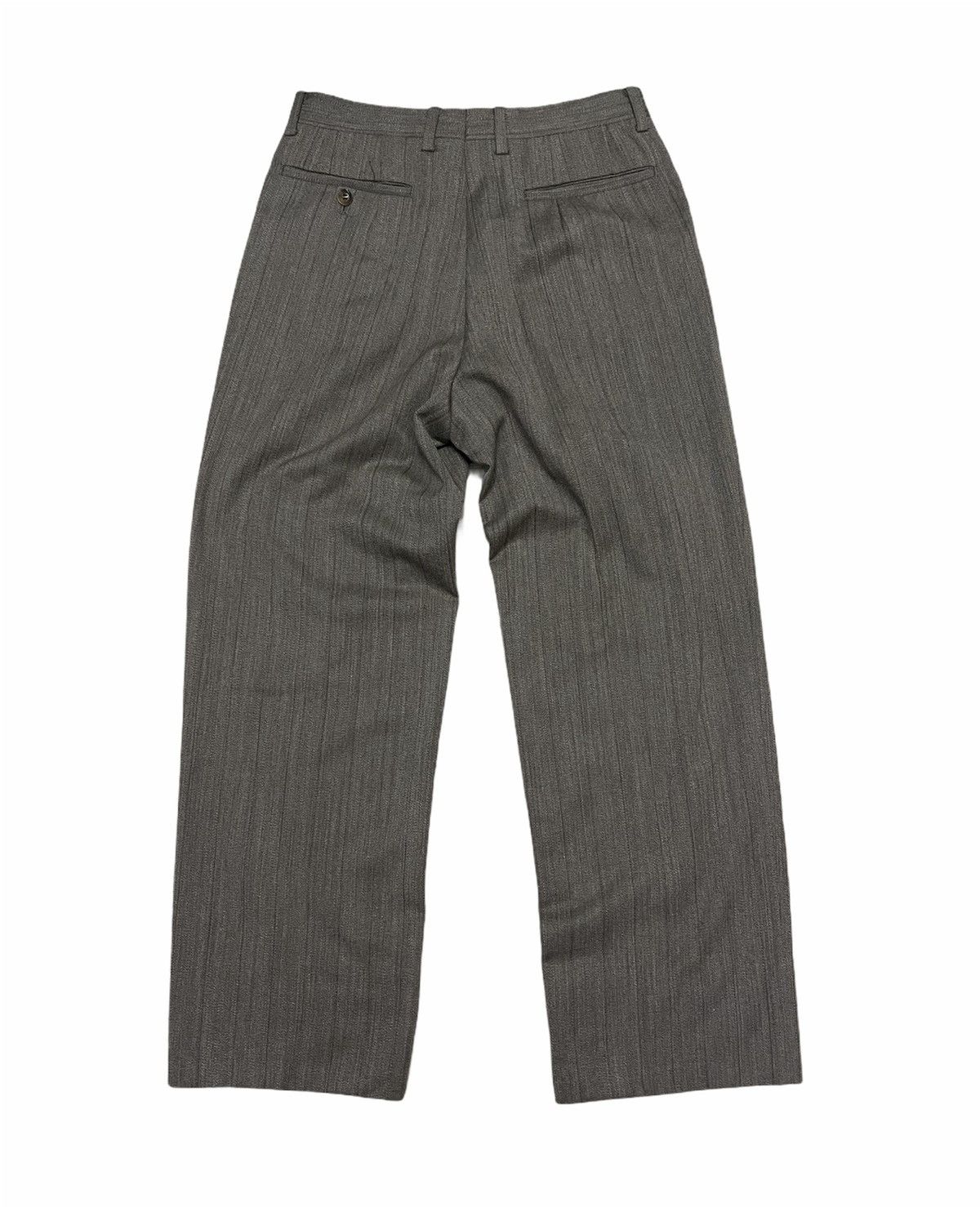 Christian Dior Monsieur CHRISTIAN DIOR WIDE LEG STRIPE TROUSERS / PANTS Size US 28 / EU 44 - 2 Thumbnail
