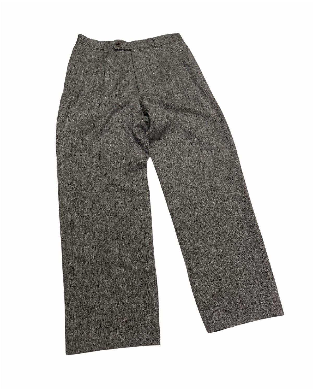 Christian Dior Monsieur CHRISTIAN DIOR WIDE LEG STRIPE TROUSERS / PANTS Size US 28 / EU 44 - 5 Thumbnail