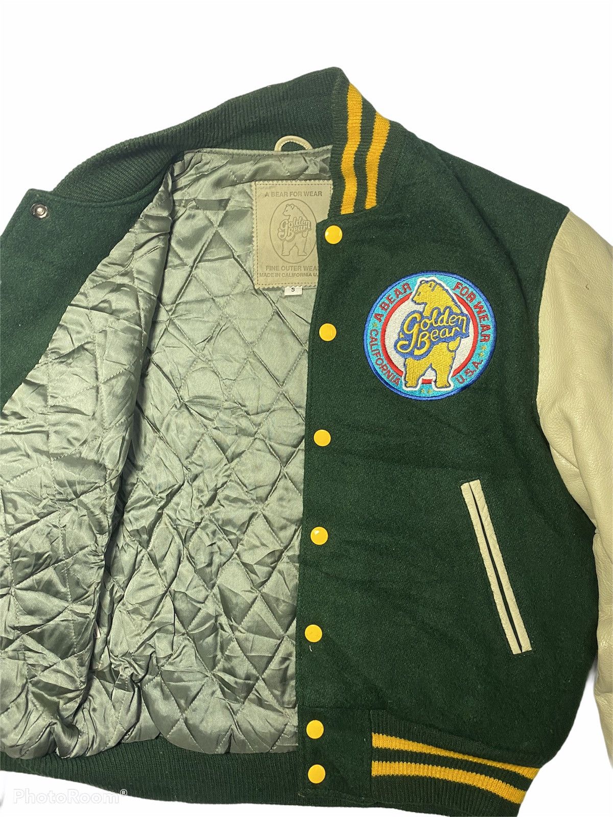 Golden Bear Golden Bear Varsity Jacket MADE IN USA Size US S / EU 44-46 / 1 - 4 Thumbnail