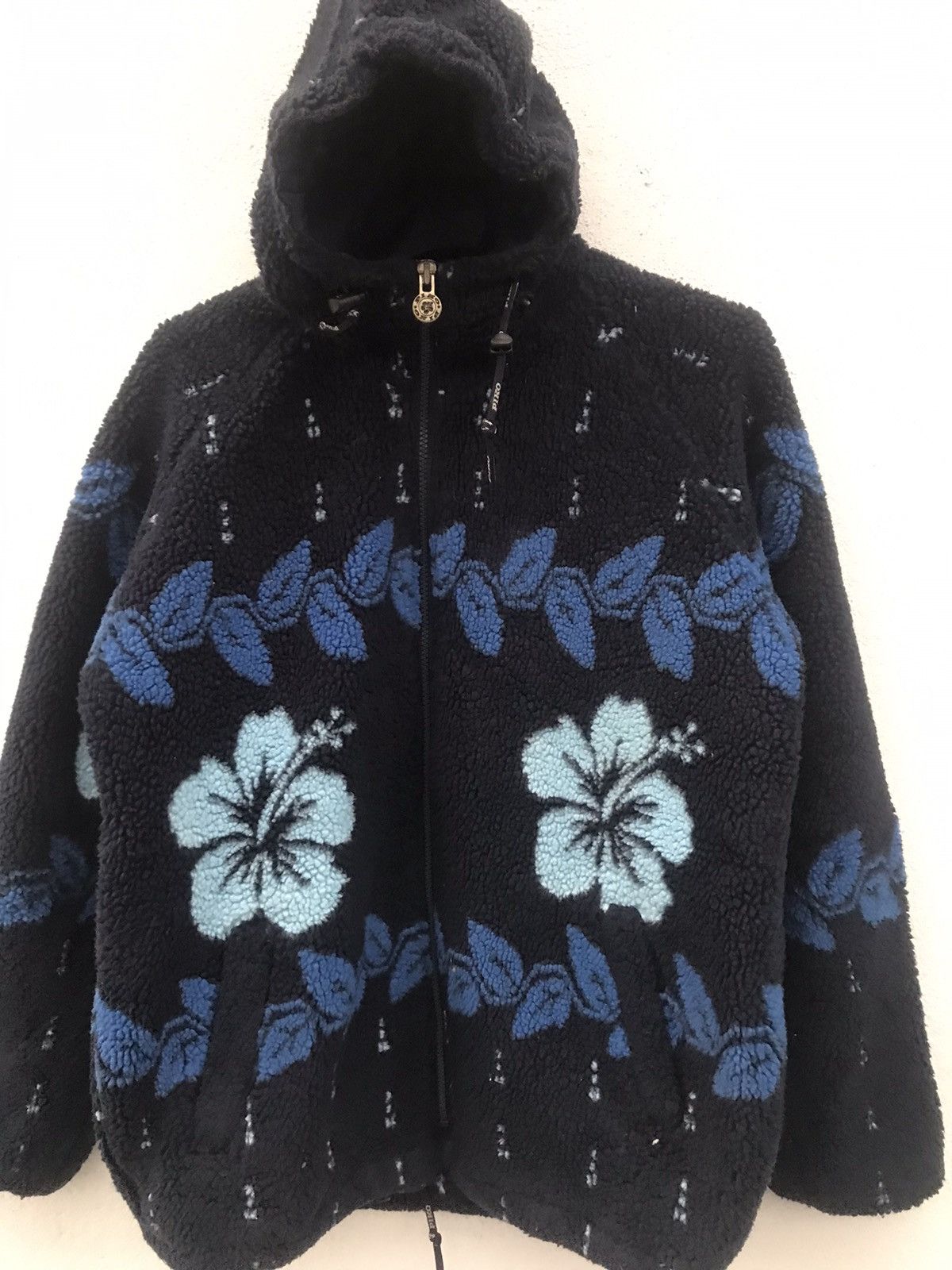 Japanese Brand Vintage Piko Hawaiian Longboard Wear Fleece Hoodie sweater Size US M / EU 48-50 / 2 - 2 Thumbnail