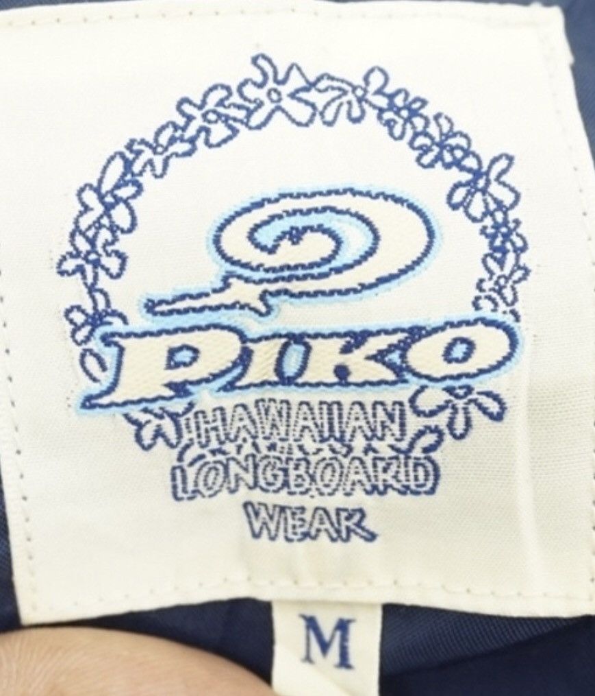 Japanese Brand Vintage Piko Hawaiian Longboard Wear Fleece Hoodie sweater Size US M / EU 48-50 / 2 - 7 Thumbnail