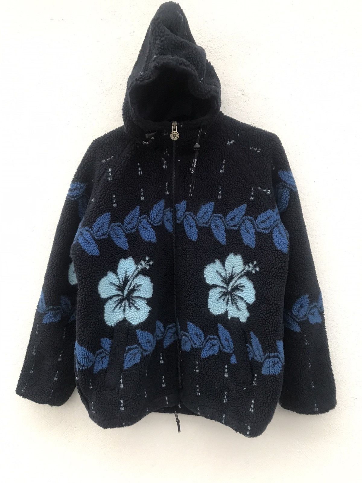 Japanese Brand Vintage Piko Hawaiian Longboard Wear Fleece Hoodie sweater Size US M / EU 48-50 / 2 - 1 Thumbnail