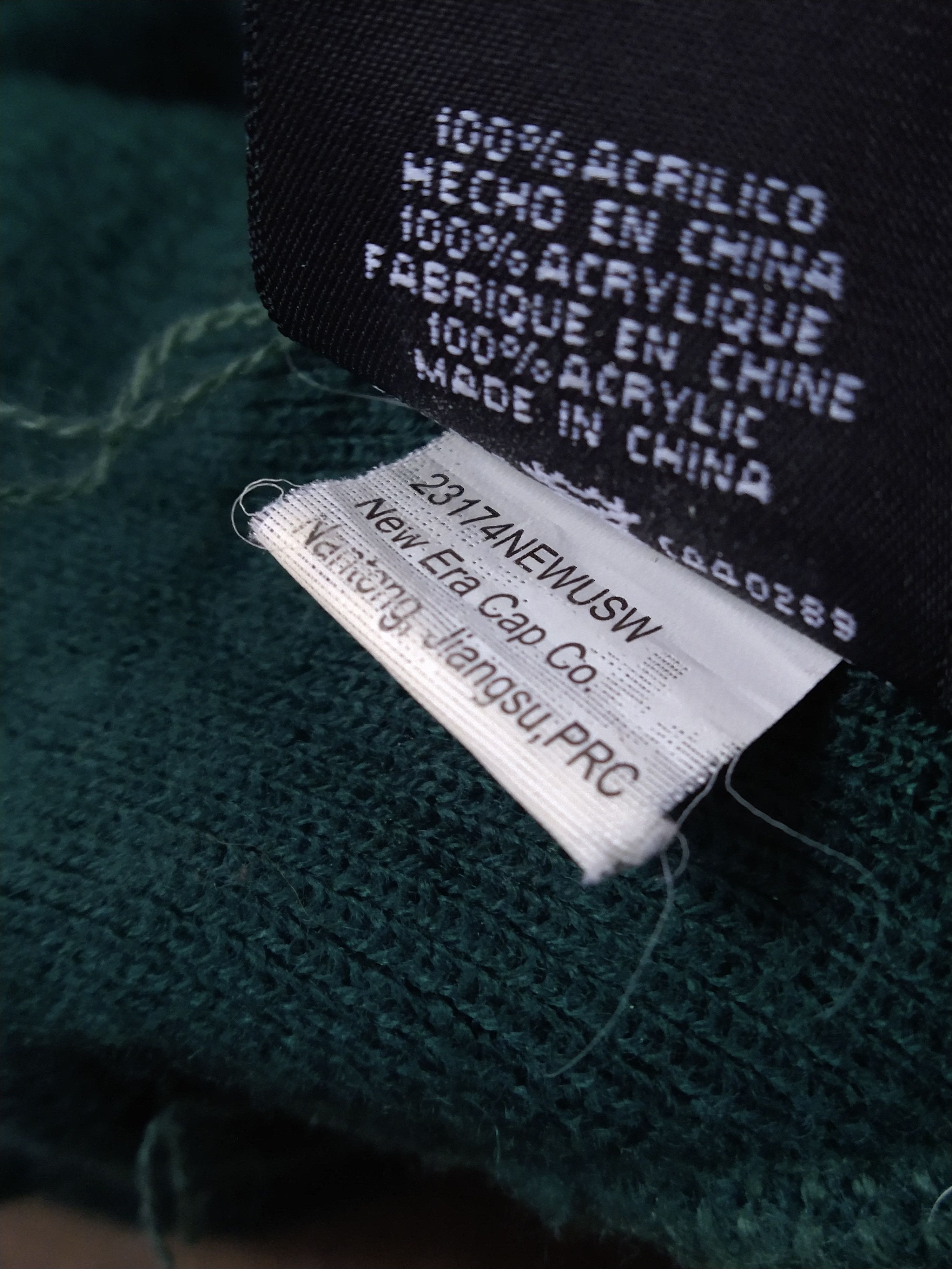 New Era × Supreme Supreme x New Era Gems Beanie Green Acrylic SS20 Knit Hat Size ONE SIZE - 12 Thumbnail
