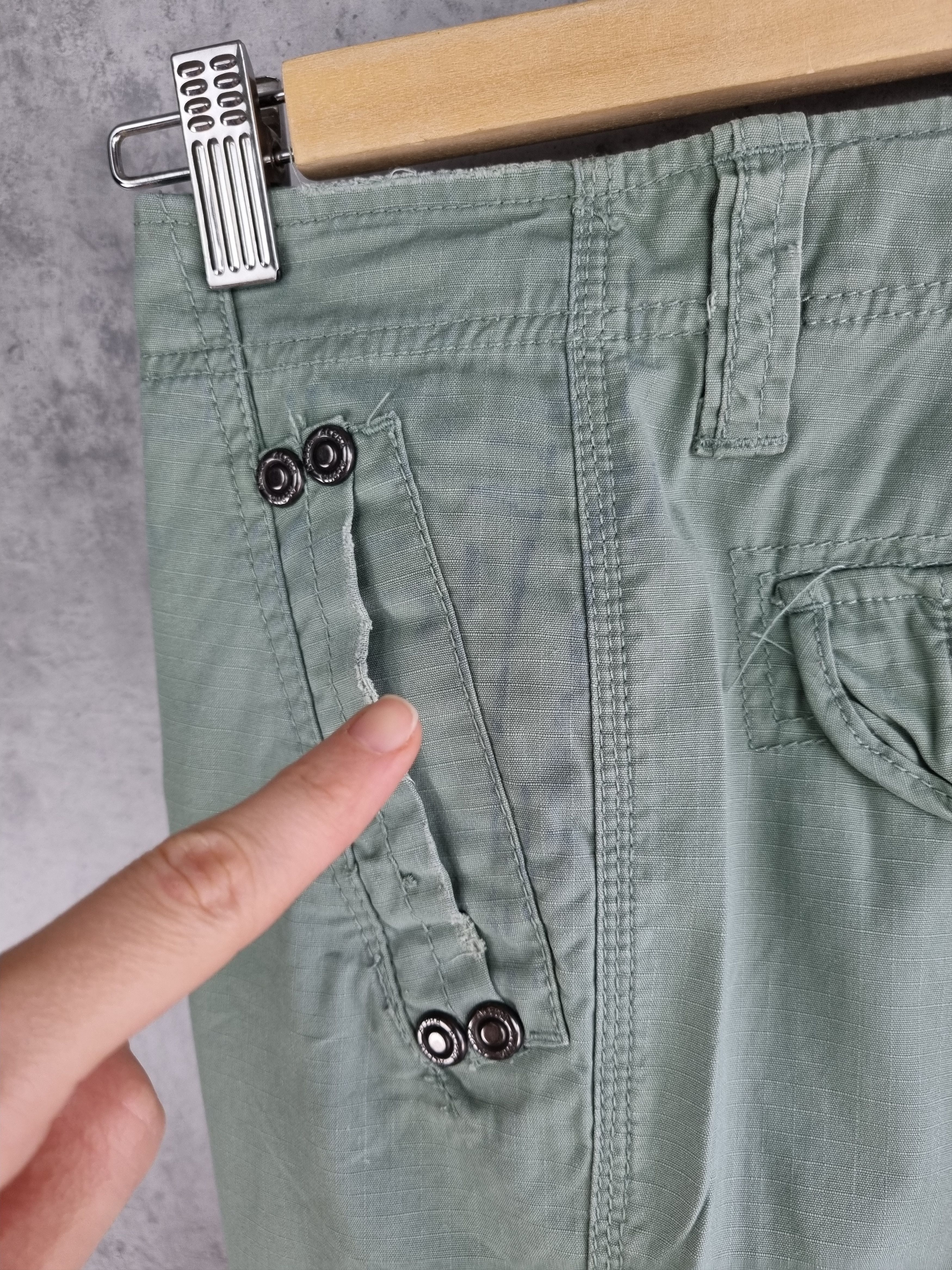 Alpha Industries Vintage 90s Alpha Aviator Cargo Pants Military Rare Size US 28 / EU 44 - 14 Thumbnail