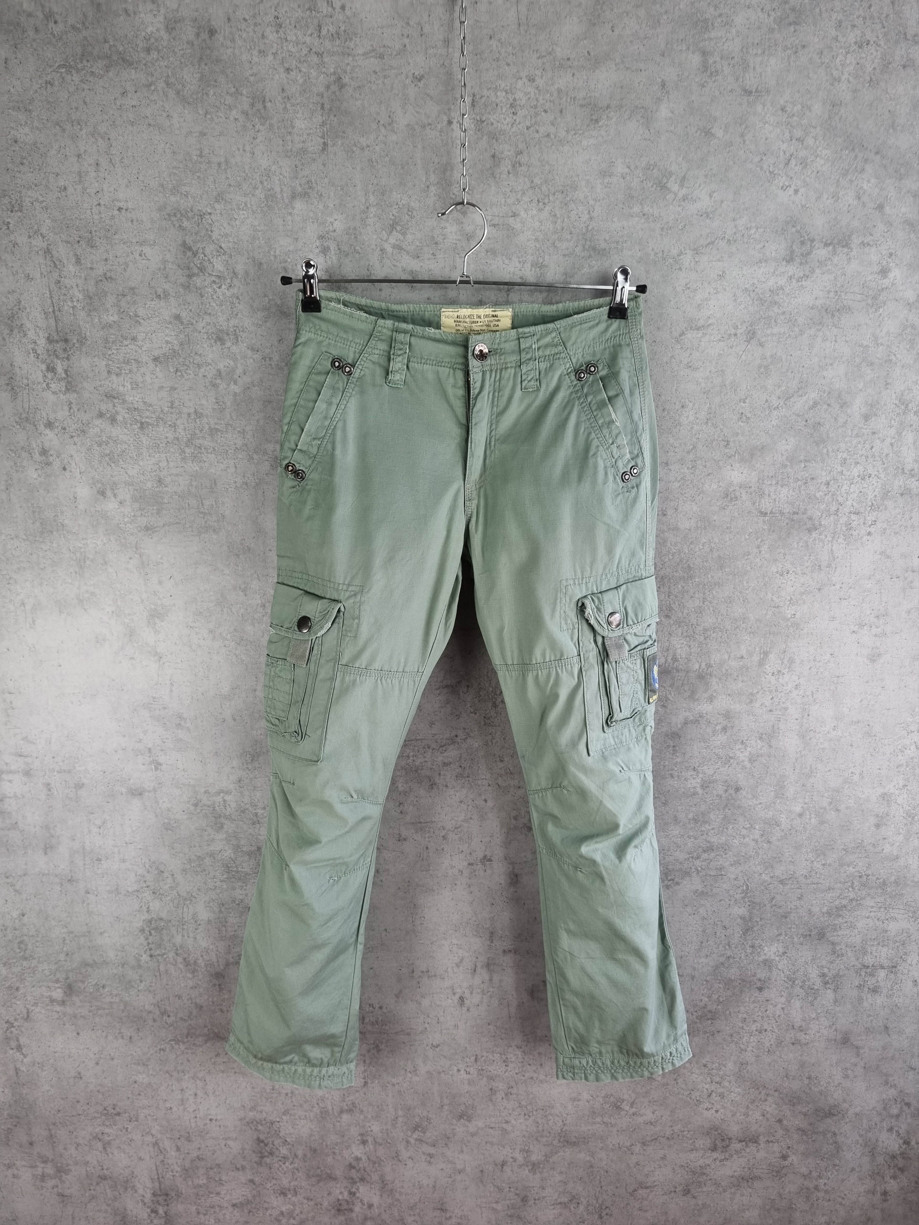 Alpha Industries Vintage 90s Alpha Aviator Cargo Pants Military Rare Size US 28 / EU 44 - 16 Thumbnail