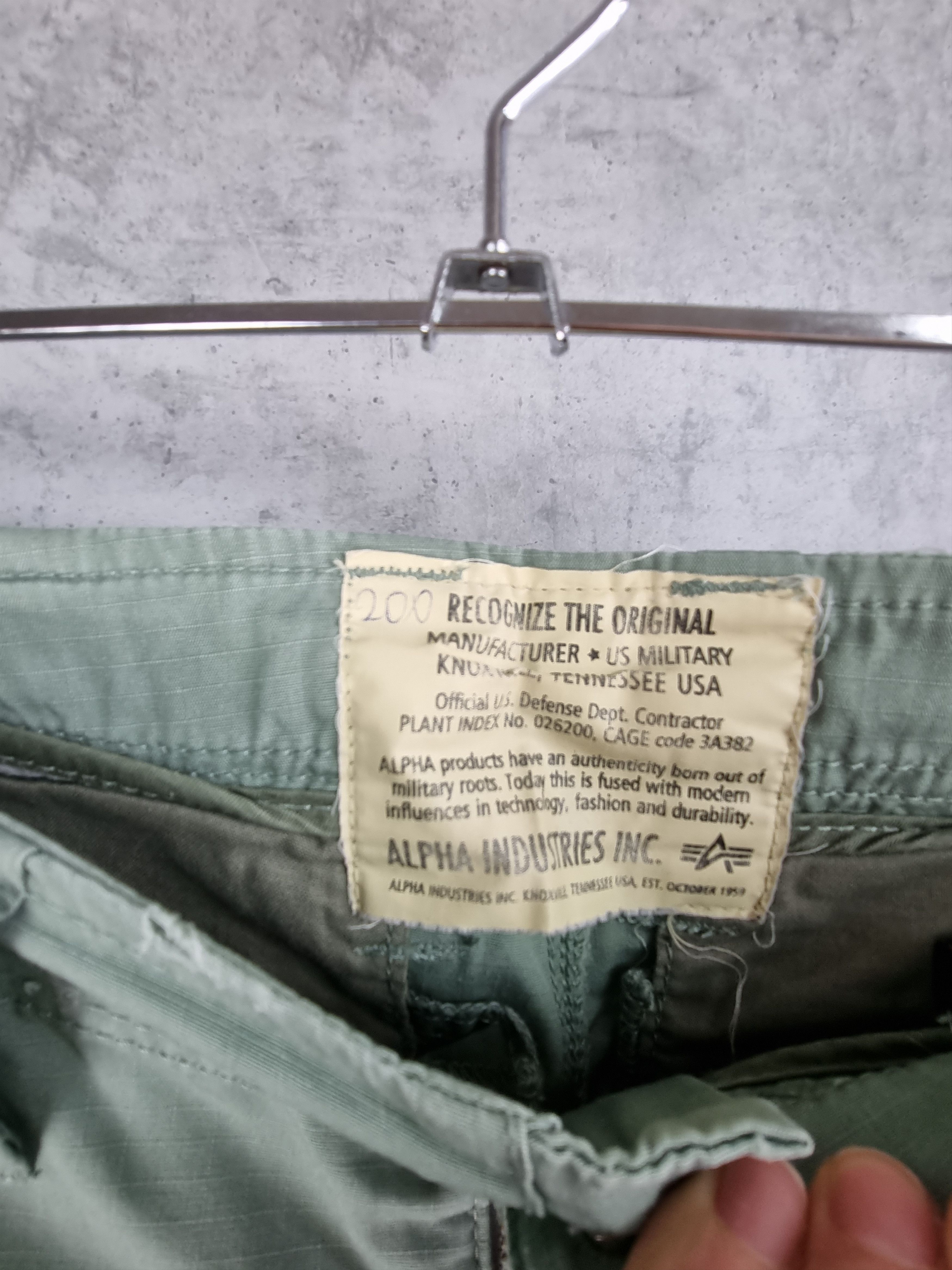 Alpha Industries Vintage 90s Alpha Aviator Cargo Pants Military Rare Size US 28 / EU 44 - 13 Thumbnail