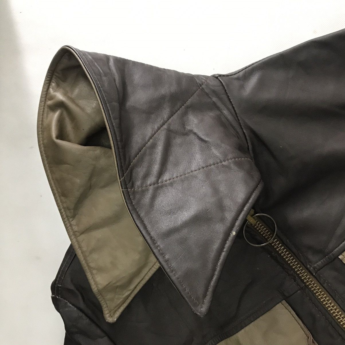 Schott 💀LEATHER💀VINTAGE SCHOTT LEATHER JACKET TALON ZIPPIER Size US M / EU 48-50 / 2 - 10 Thumbnail