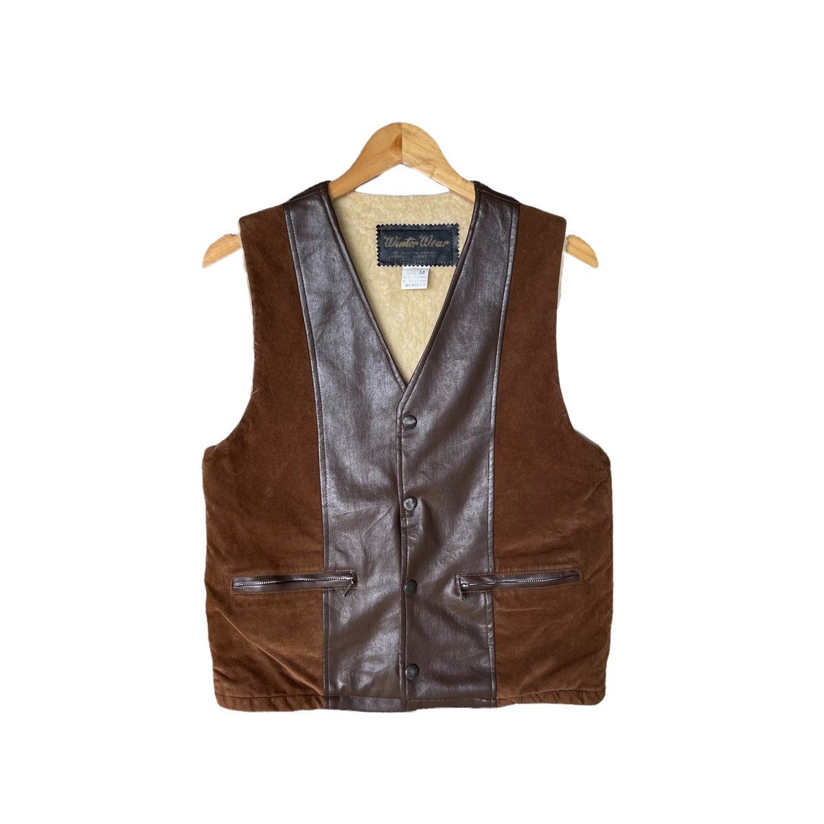 Cowboy Equipment × Leather × Vintage Vintage 90s Cowboy Leather Vest ...