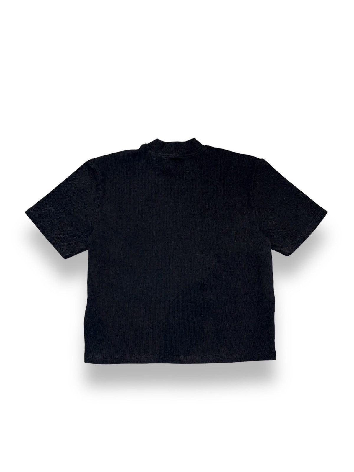 032c 032c Small Logo Black Mock Neck Thick Short SleeveT-Shirt Size US M / EU 48-50 / 2 - 3 Thumbnail