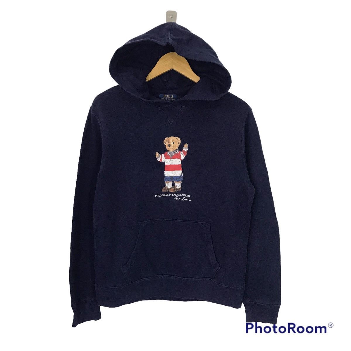 Polo Ralph Lauren × Vintage Y2K POLO BY RALPH LAUREN POLO BEAR HOODIES Size US S / EU 44-46 / 1 - 1 Thumbnail
