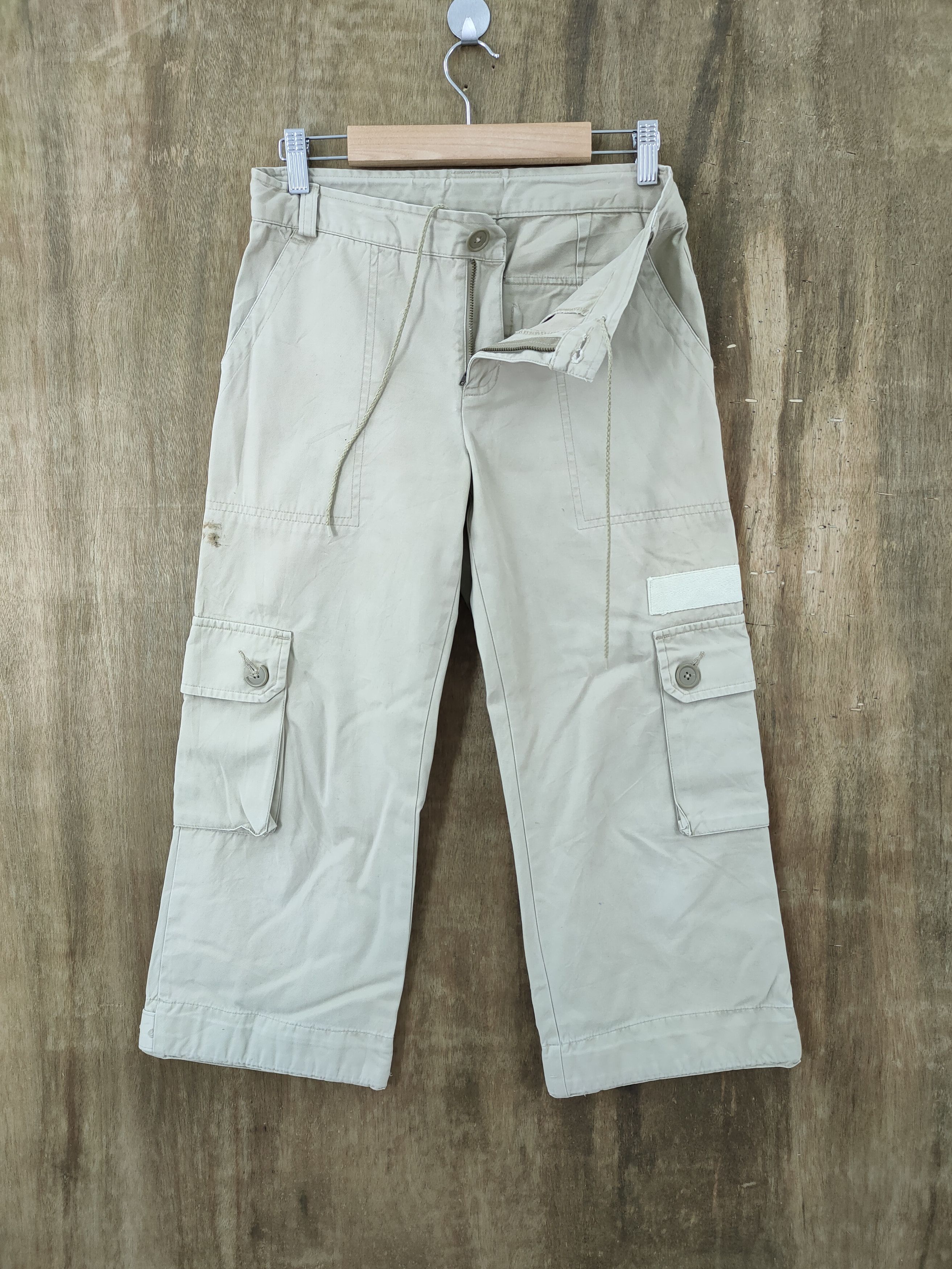 Gap × Vintage VINTAGE GAP CROPPED CARGO PANTS Size US 29 - 1 Thumbnail