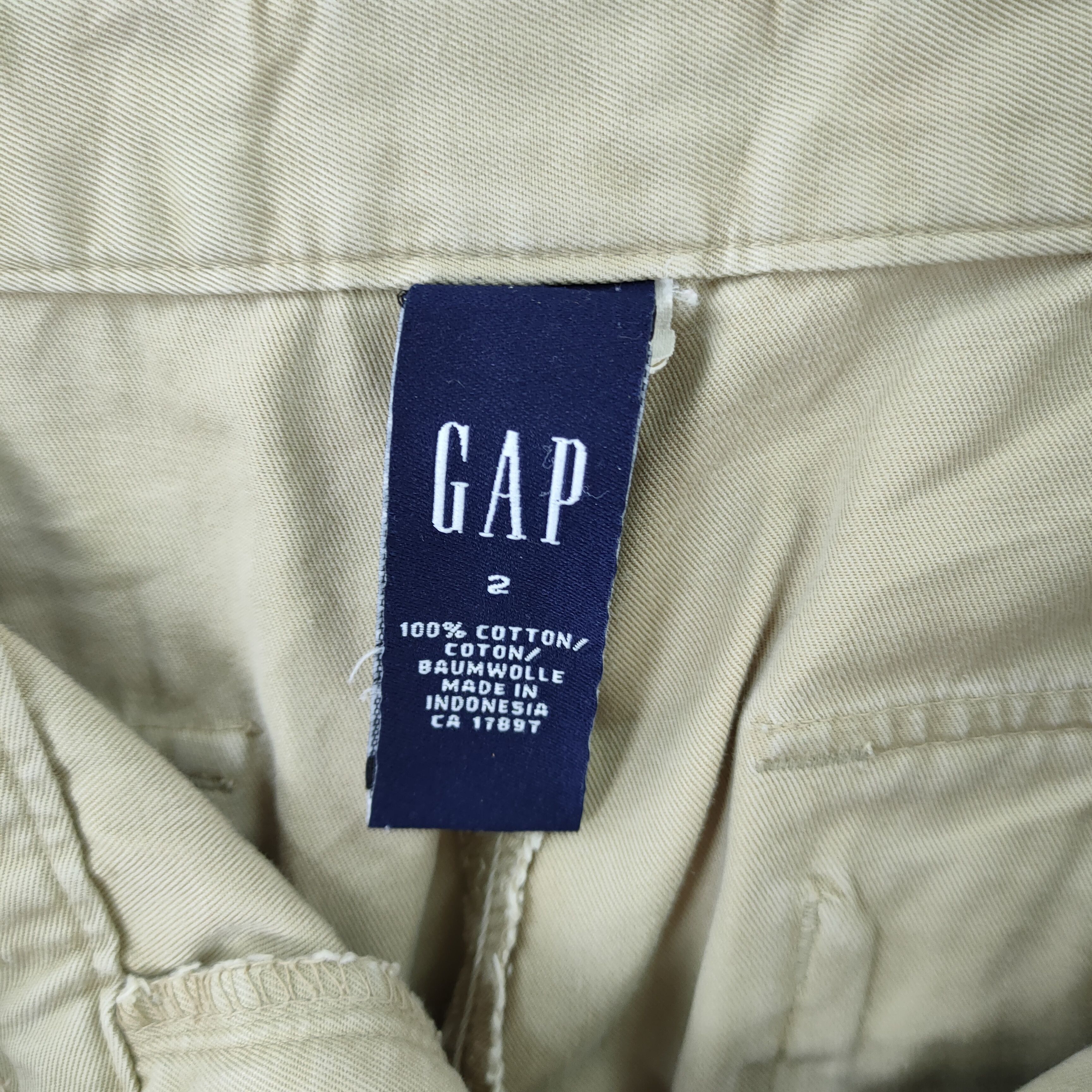 Gap × Vintage VINTAGE GAP CROPPED CARGO PANTS Size US 29 - 10 Thumbnail