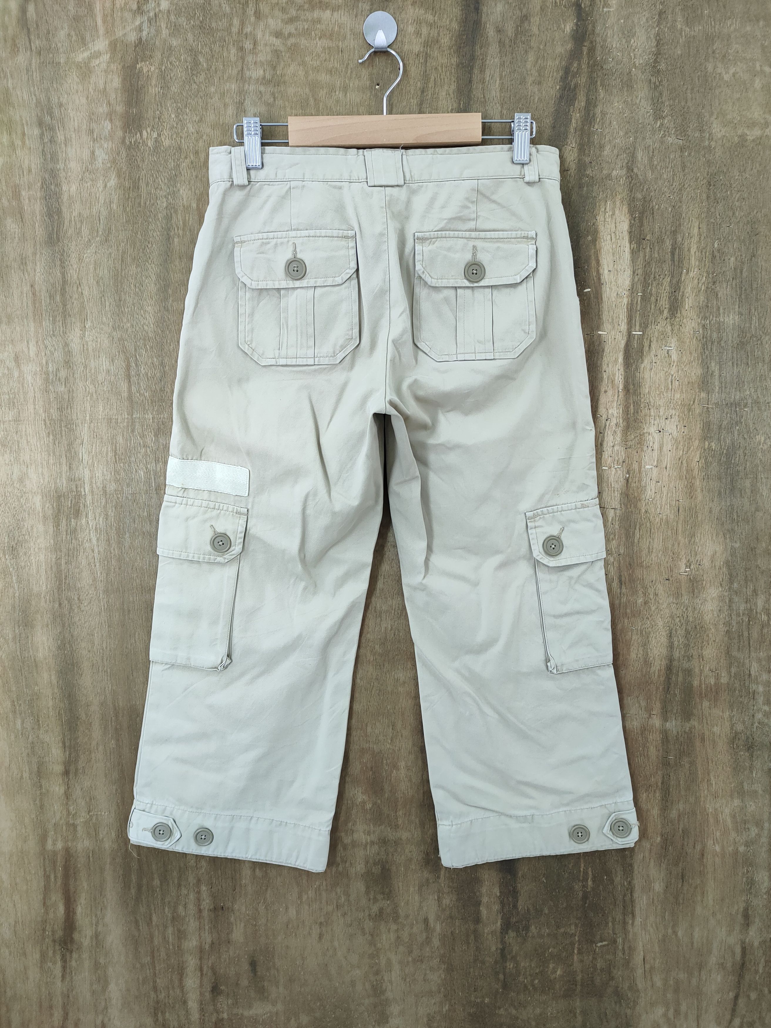 Gap × Vintage VINTAGE GAP CROPPED CARGO PANTS Size US 29 - 4 Thumbnail