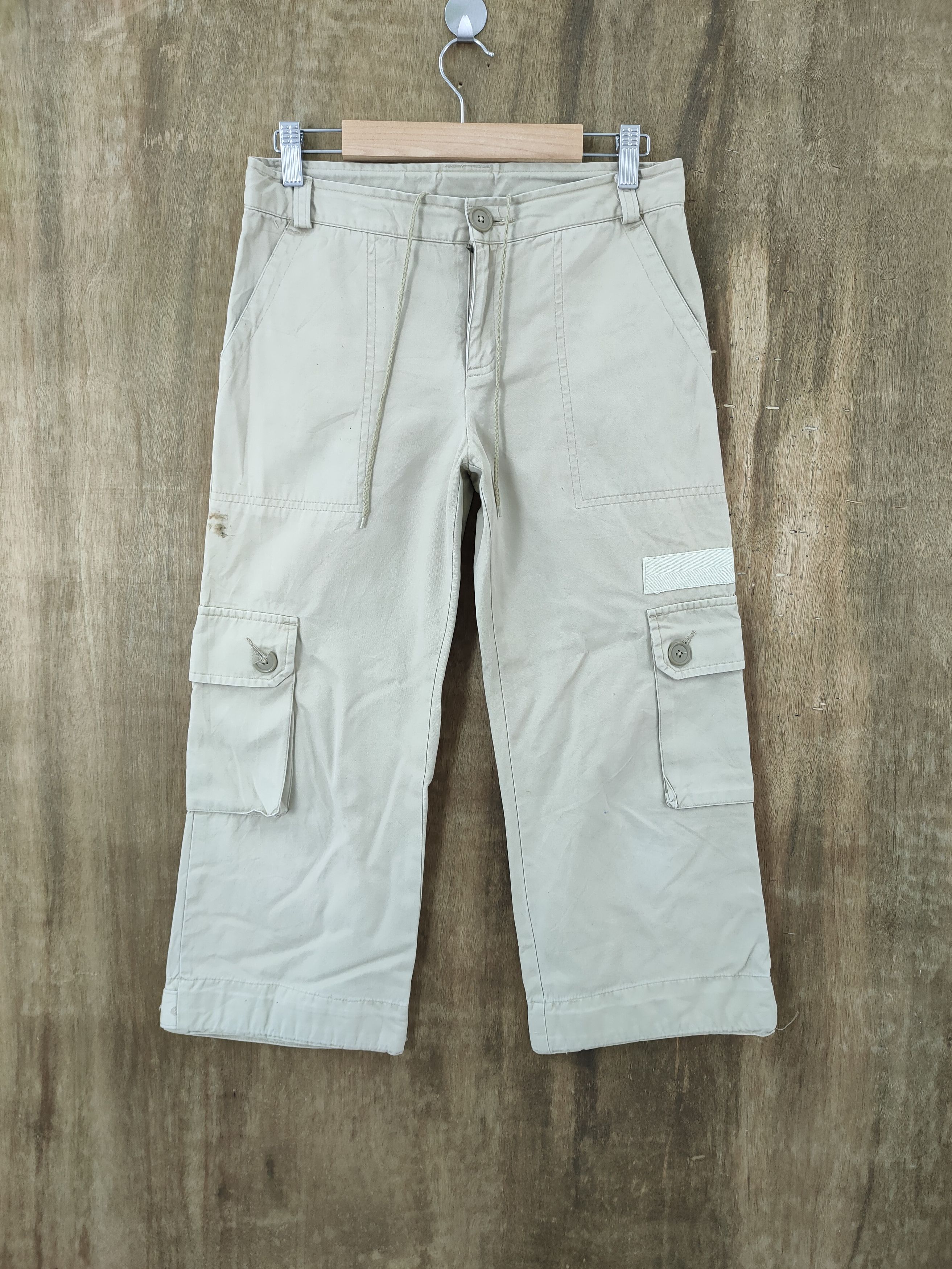 Gap × Vintage VINTAGE GAP CROPPED CARGO PANTS Size US 29 - 3 Thumbnail