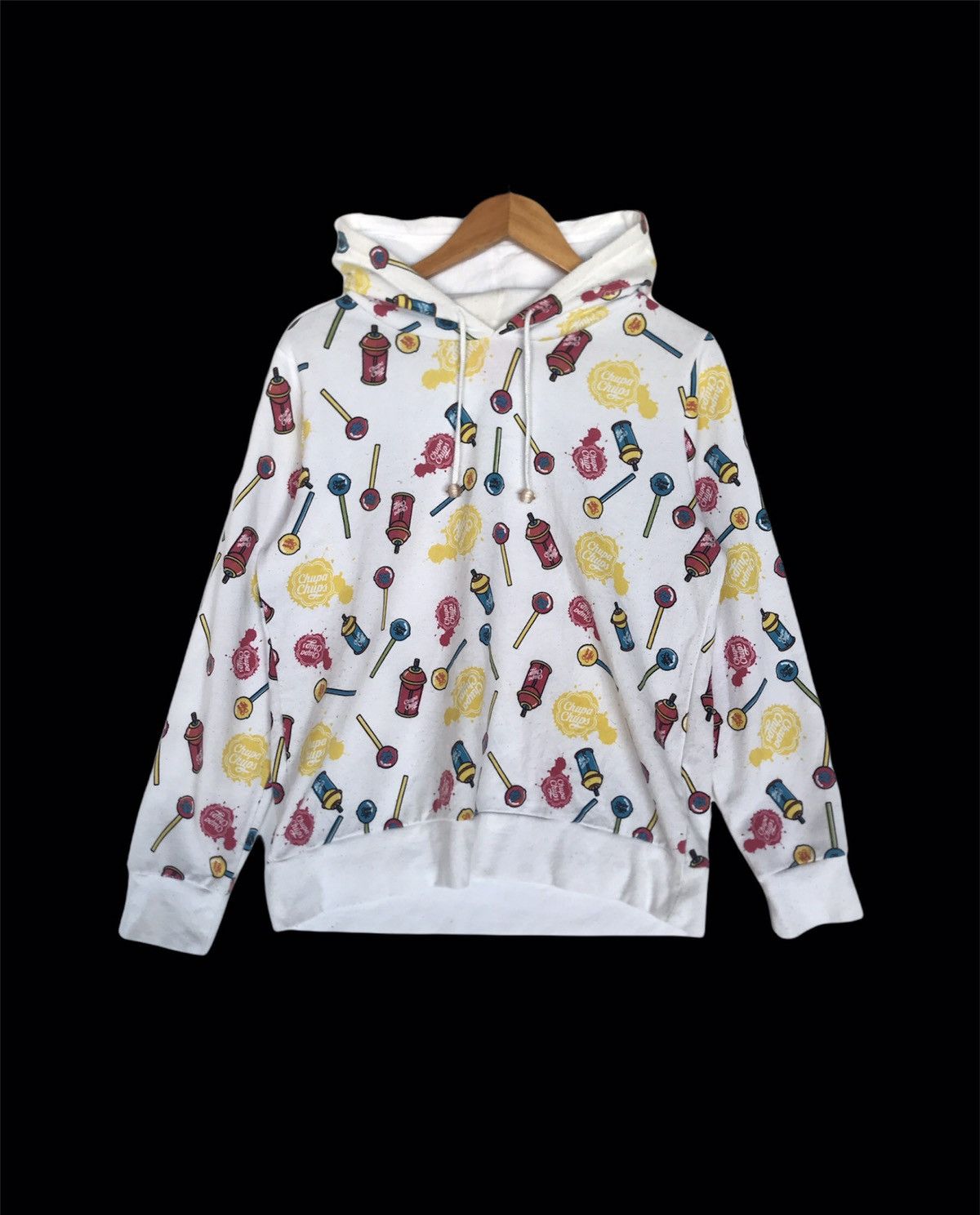Japanese Brand Fullprint Hoodie Chupa Chupa Pullover Size L / US 10 / IT 46 - 1 Thumbnail
